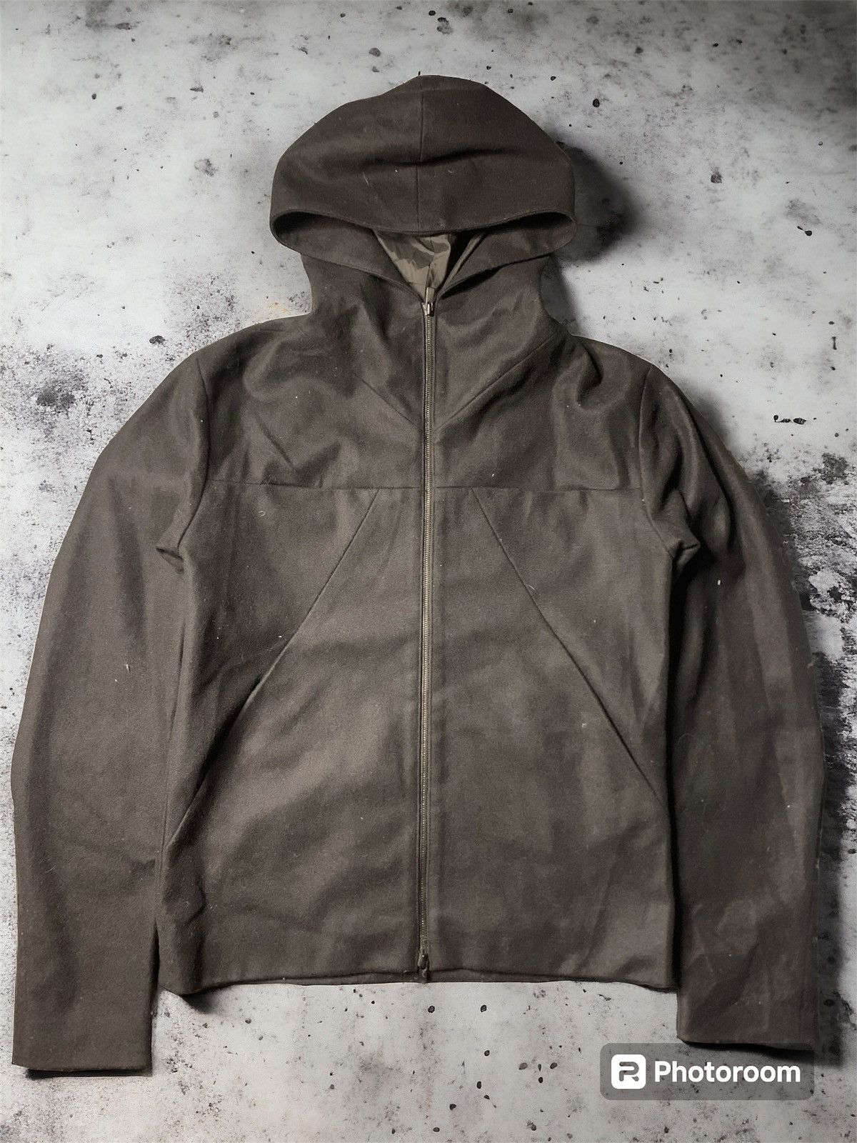 image of Made In USA x Odyn Vovk Aw11 Zip Up Jacket in Black, Men's (Size Medium)