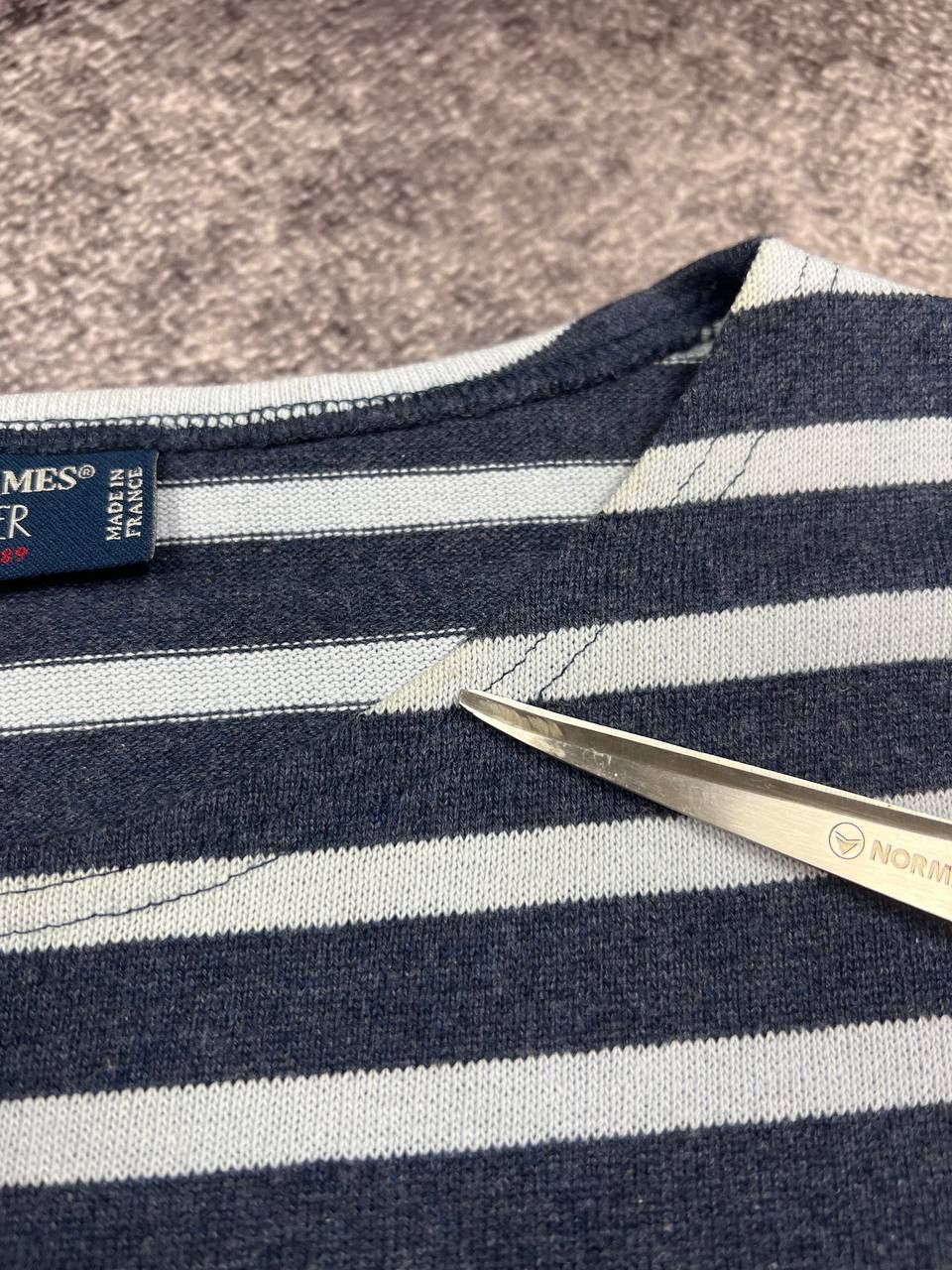 Saint James Saint James Asap Rocky Long Sleeve Stripes T-Shirt Size US L / EU 52-54 / 3 - 7 Thumbnail