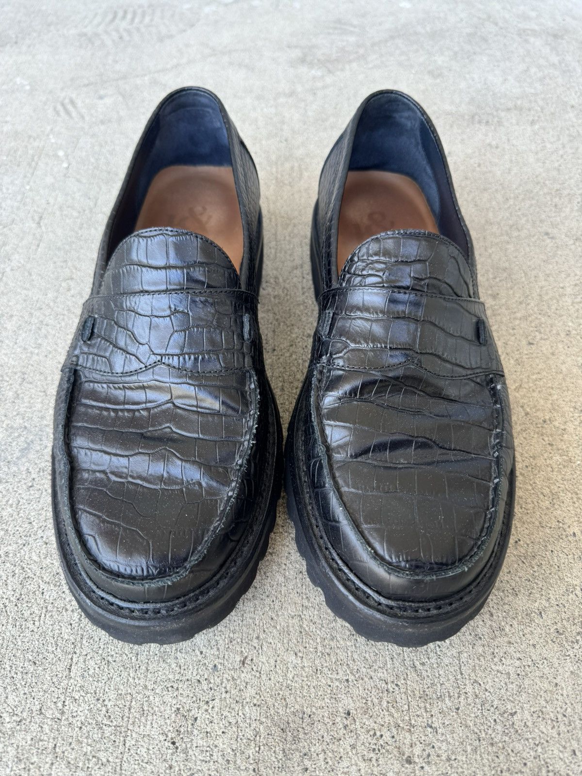 Blackstock & Weber Embossed Alligator Skin Blackstock 