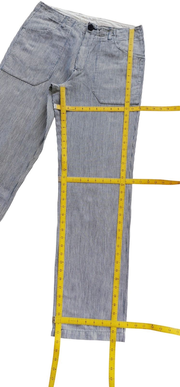 Journal Standard Hickory Stripe Pants 🟦 32x32.5 Size US 32 / EU 48 - 14 Thumbnail