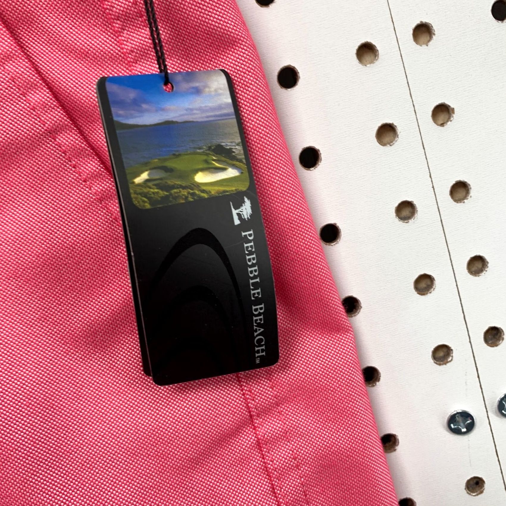Vintage Pebble Beach Pink Mens 40x10 Chino Golf Shorts Casual Shirt? Size US 40 / EU 56 - 3 Thumbnail