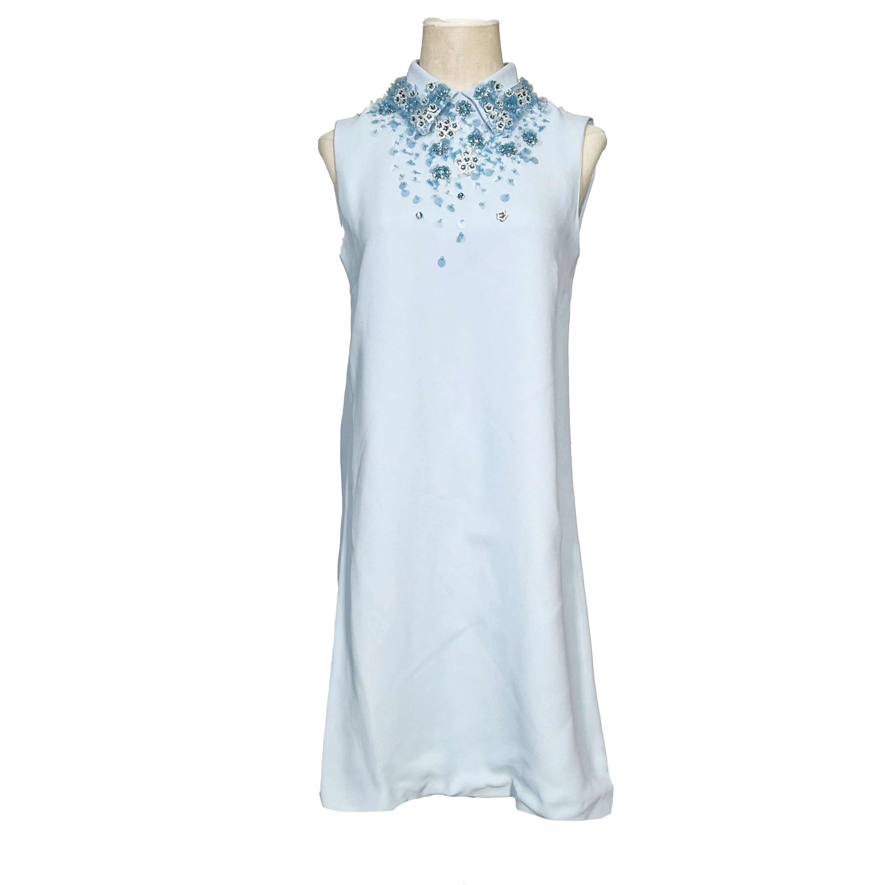 Miu Miu Miu Miu Polyester Dress XS Women Size XS / US 0-2 / IT 36-38 - 1 Thumbnail