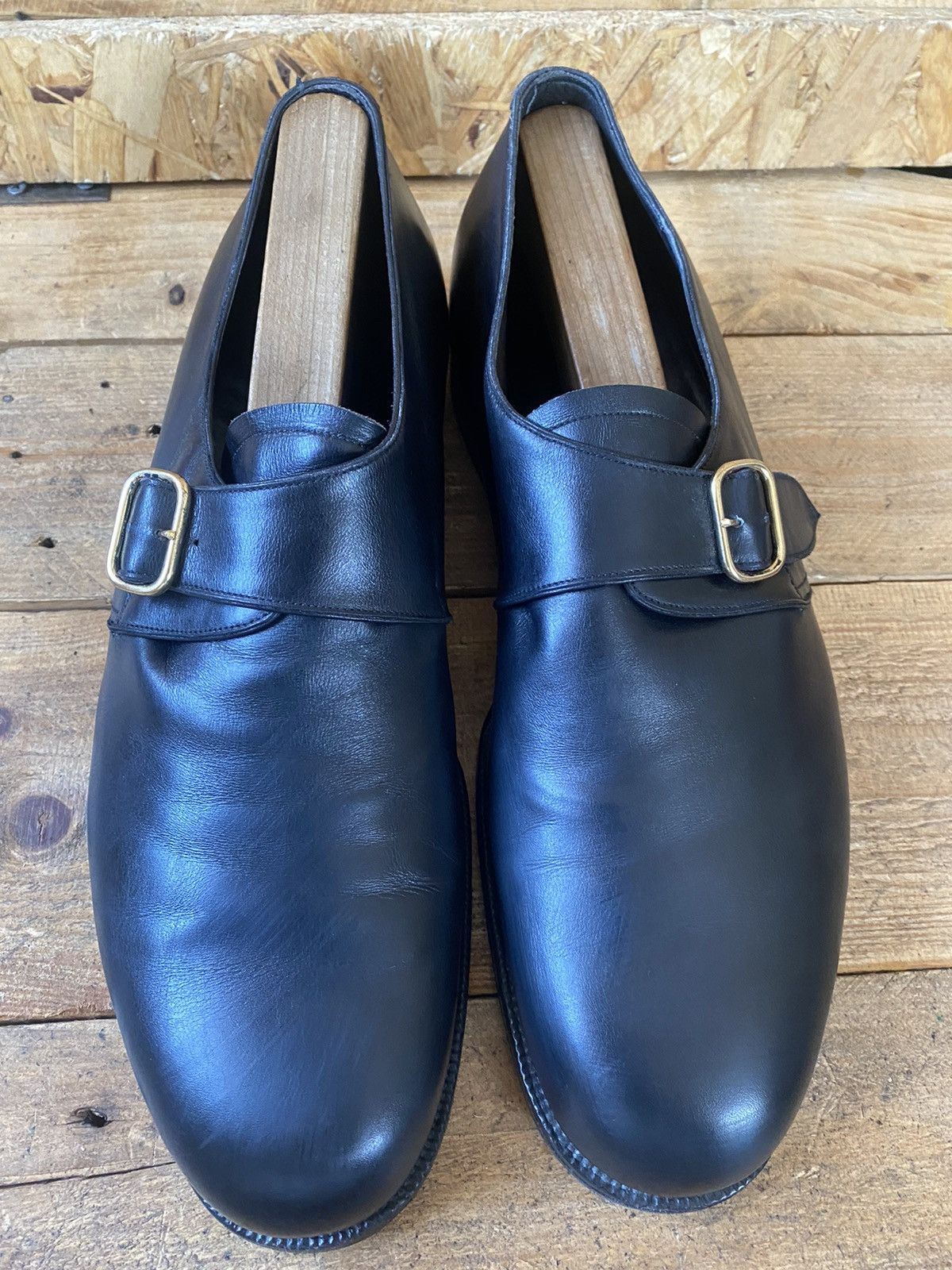 John Lobb John lobb monk strap black leather dress shoes uk12 ,Us13 Size US 13 / EU 46 - 3 Thumbnail