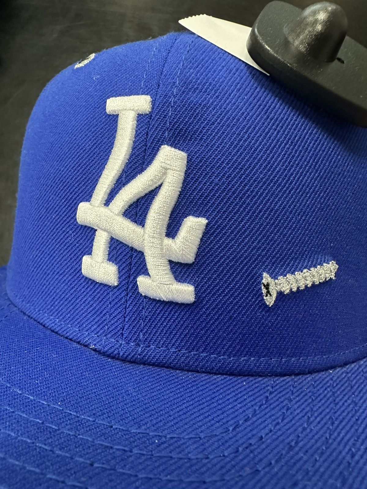 New Era Esenes Worldwide A Loose Screw Fitted Los Angeles 7 5/8 LA Size ONE SIZE - 5 Thumbnail