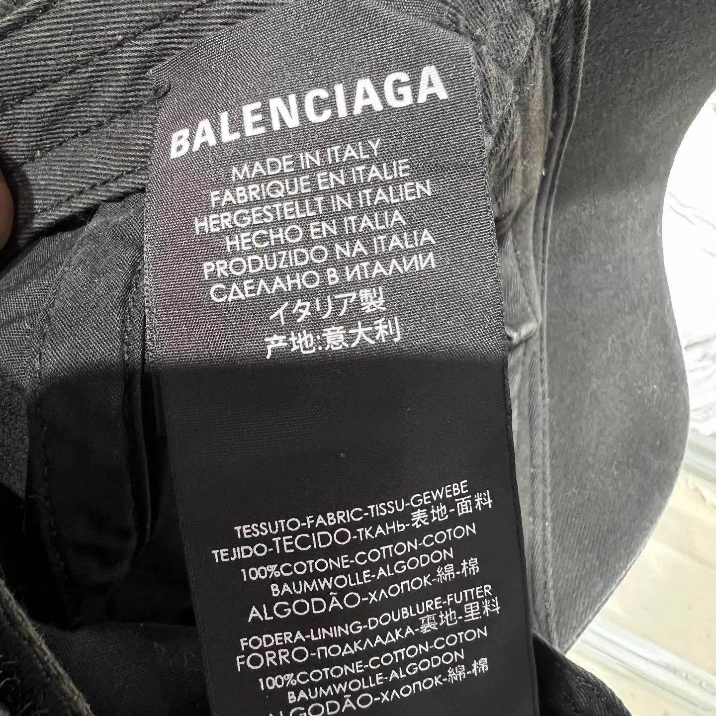 Balenciaga Balenciaga Embroidered Cap New Size L Size ONE SIZE - 7 Thumbnail