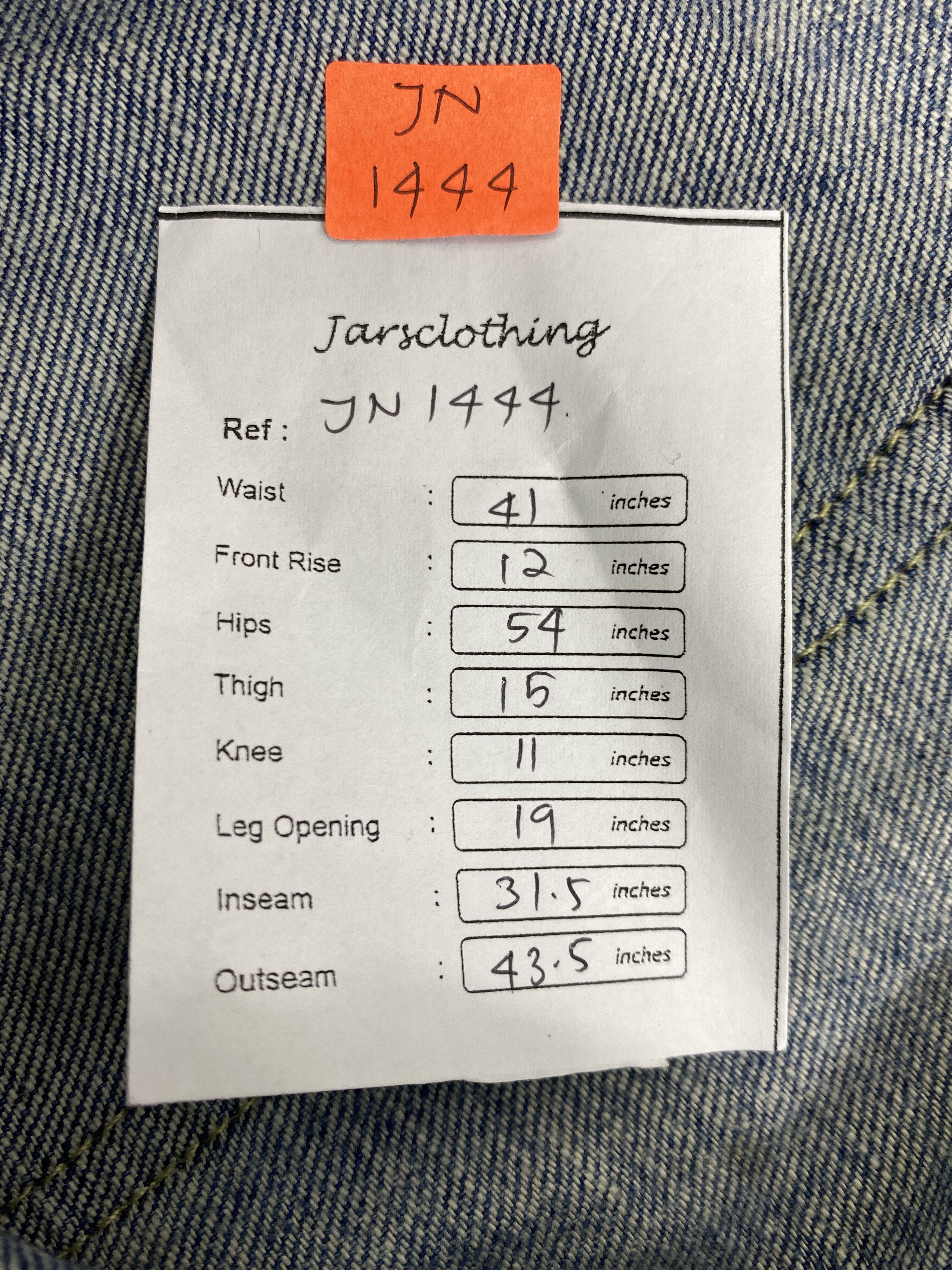 Levi's Distressed Blue Vintage Levi's 559 41x31.5 Denim -JN1444 Size US 41 - 8 Thumbnail