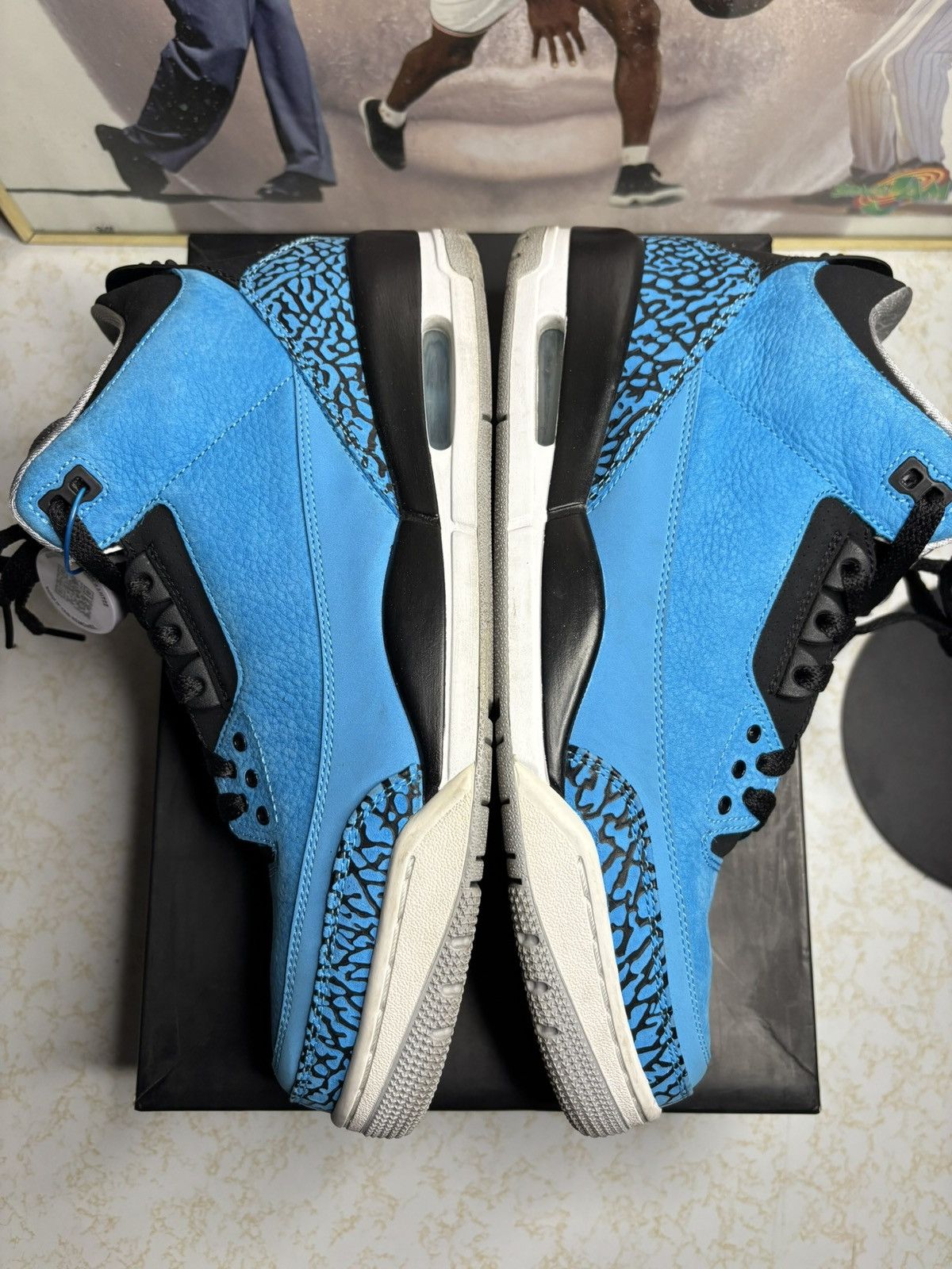 Jordan Brand Air Jordan 4 Retro powder blue Size US 10 / EU 43 - 4 Thumbnail
