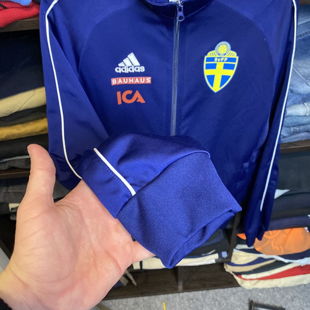 Adidas Vintage Adidas Sweden 2018 zip traning soccer sweatshirt Size US XS / EU 42 / 0 - 6 Thumbnail