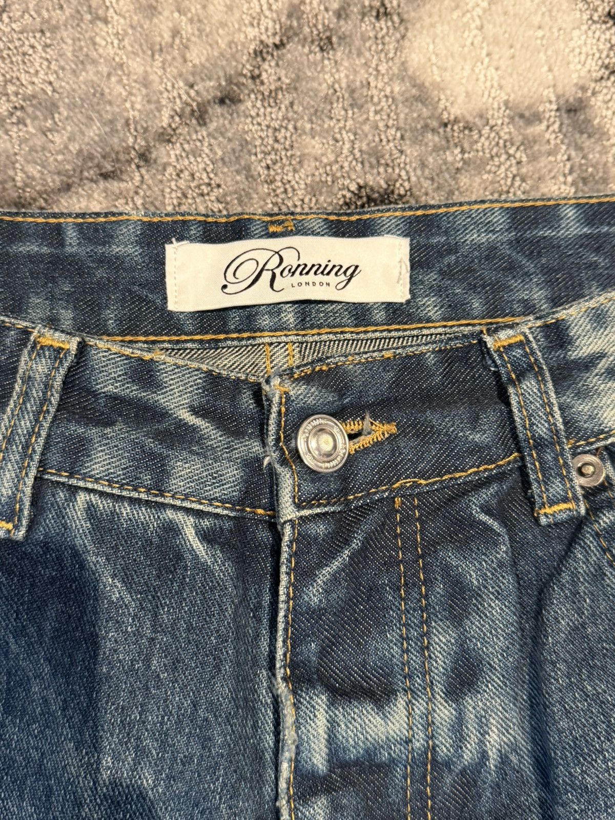 Vintage Ronning Distressed Jeans in Blue, Men's (Size 32) — image 2 of 6