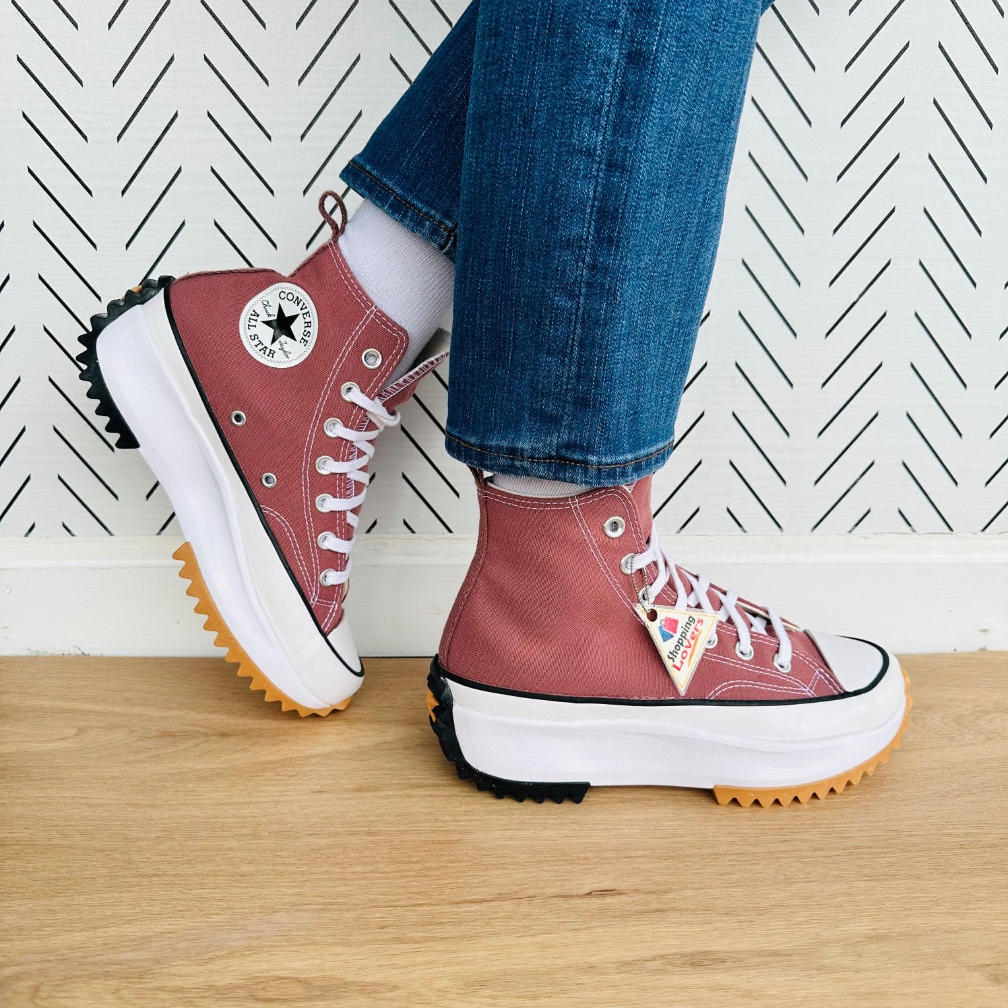 ⭐Converse Run Star Hike Hi Platform Sz Women's Shoes Bro