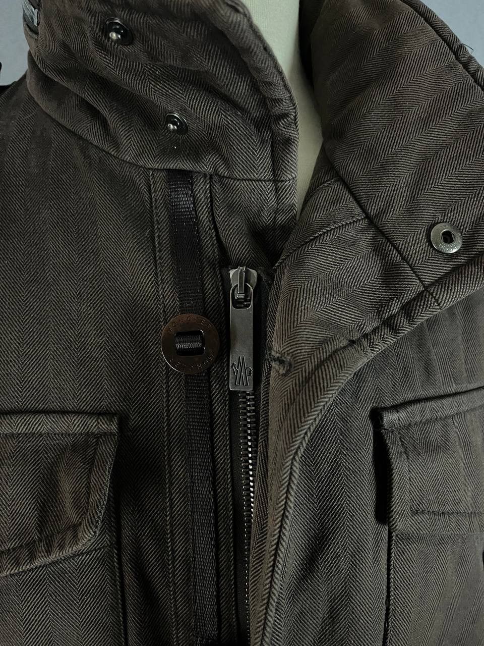 Moncler Moncler Multi Pocket Jacket Brown Size US L / EU 52-54 / 3 - 10 Thumbnail