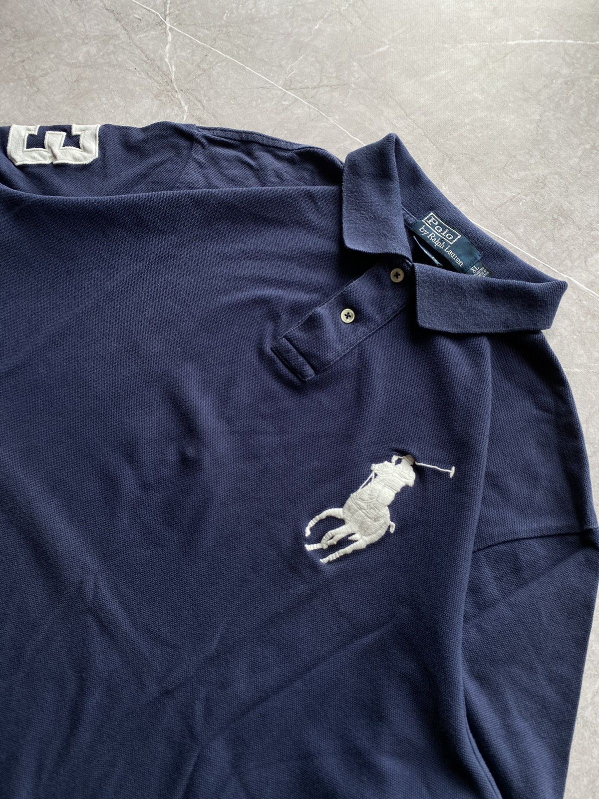 Polo Ralph Lauren Vintage 90s Polo Ralph Lauren Big Pony #3 Polo Chief Keef Size US XL / EU 56 / 4 - 4 Thumbnail