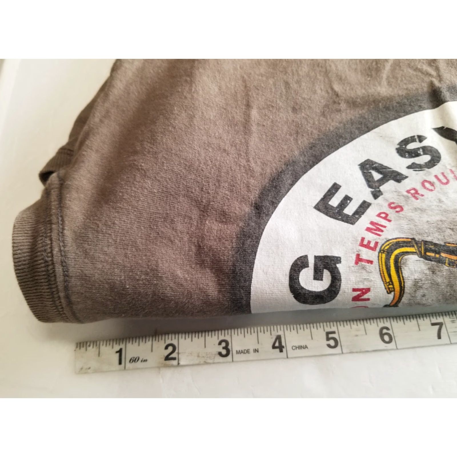 Gildan New Orleans Brown Short Sleeve Crewneck Shirt Medium Men The Big Easy Size US M / EU 48-50 / 2 - 5 Thumbnail