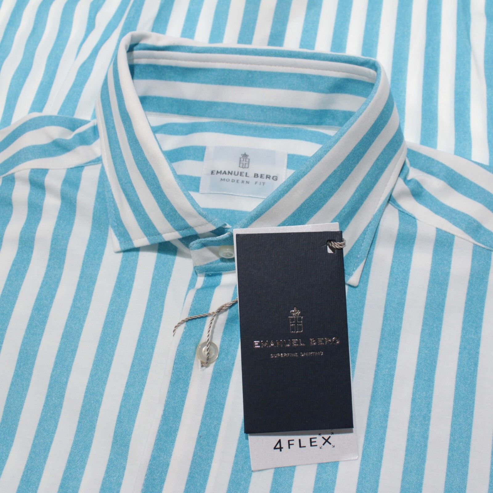 Other Emanuel Berg New with tags Shirt Size L US In Blue Size US L / EU 52-54 / 3 - 1 Thumbnail