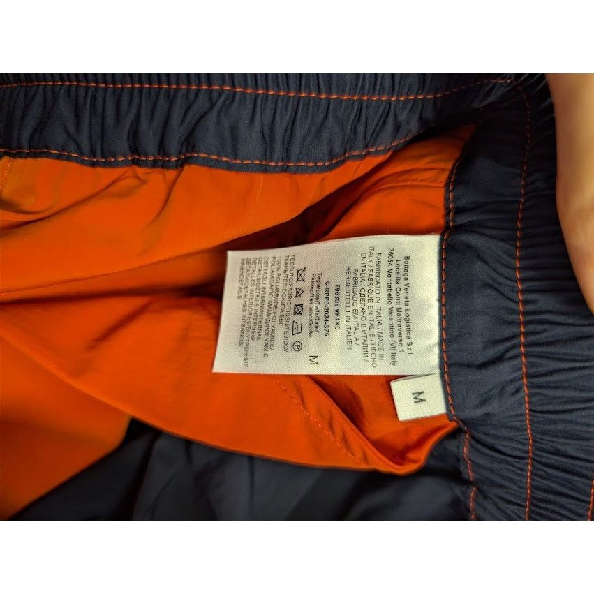 Bottega Veneta o1rshd1 Tech Nylon Track Suit Trousers Pant in Navy Blue Size US 32 / EU 48 - 18 Thumbnail