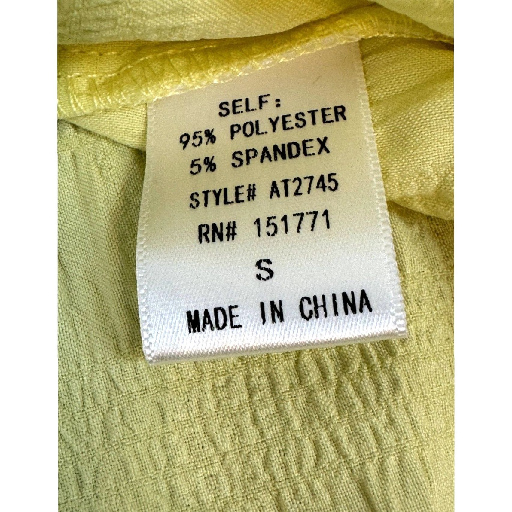 Vintage Kaileigh Blouse Women’s S Yellow Sleeveless Top Ruffled Strap Casual Party/Cocktail Travel 90 Size S / US 4 / IT 40 - 4 Thumbnail