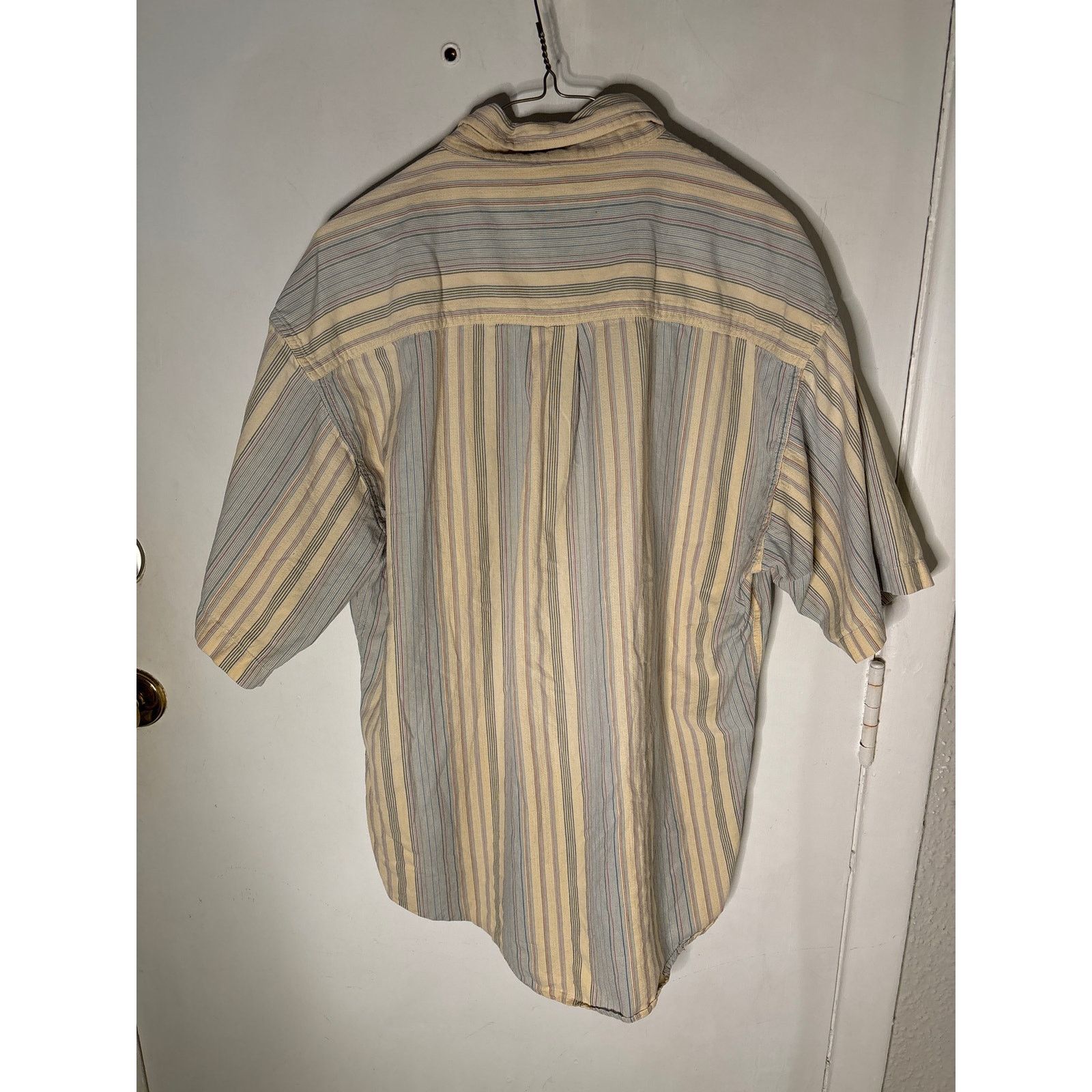 Club Room Club Room Short Sleeve Striped Shirt M Casual Academia Size US M / EU 48-50 / 2 - 2 Thumbnail