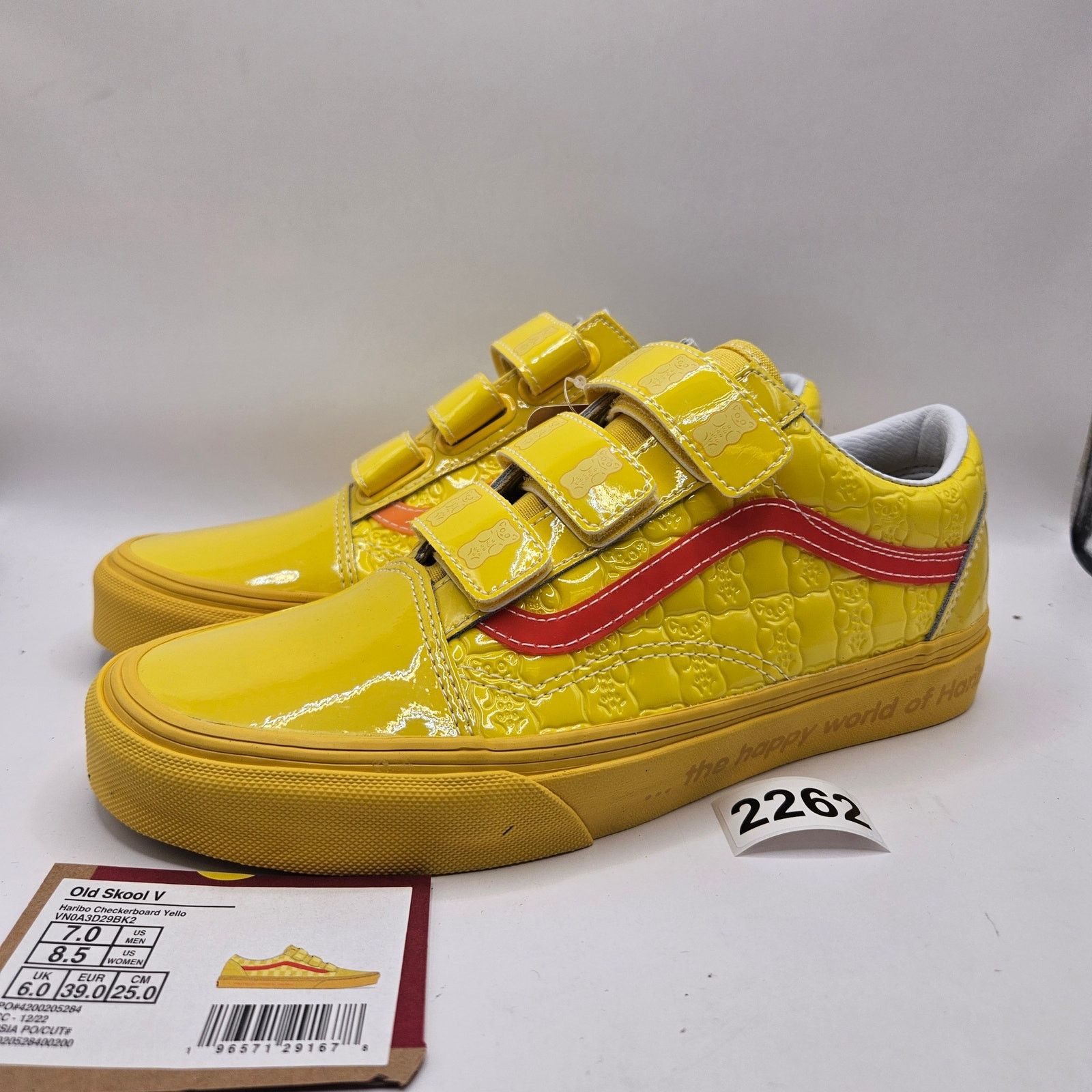 Vans VANS X HARIBO GUMMY BEAR OLD SKOOL MEN'S 7 WOMEN'S 8.5 YELLO Size US 7 / EU 40 - 1 Thumbnail