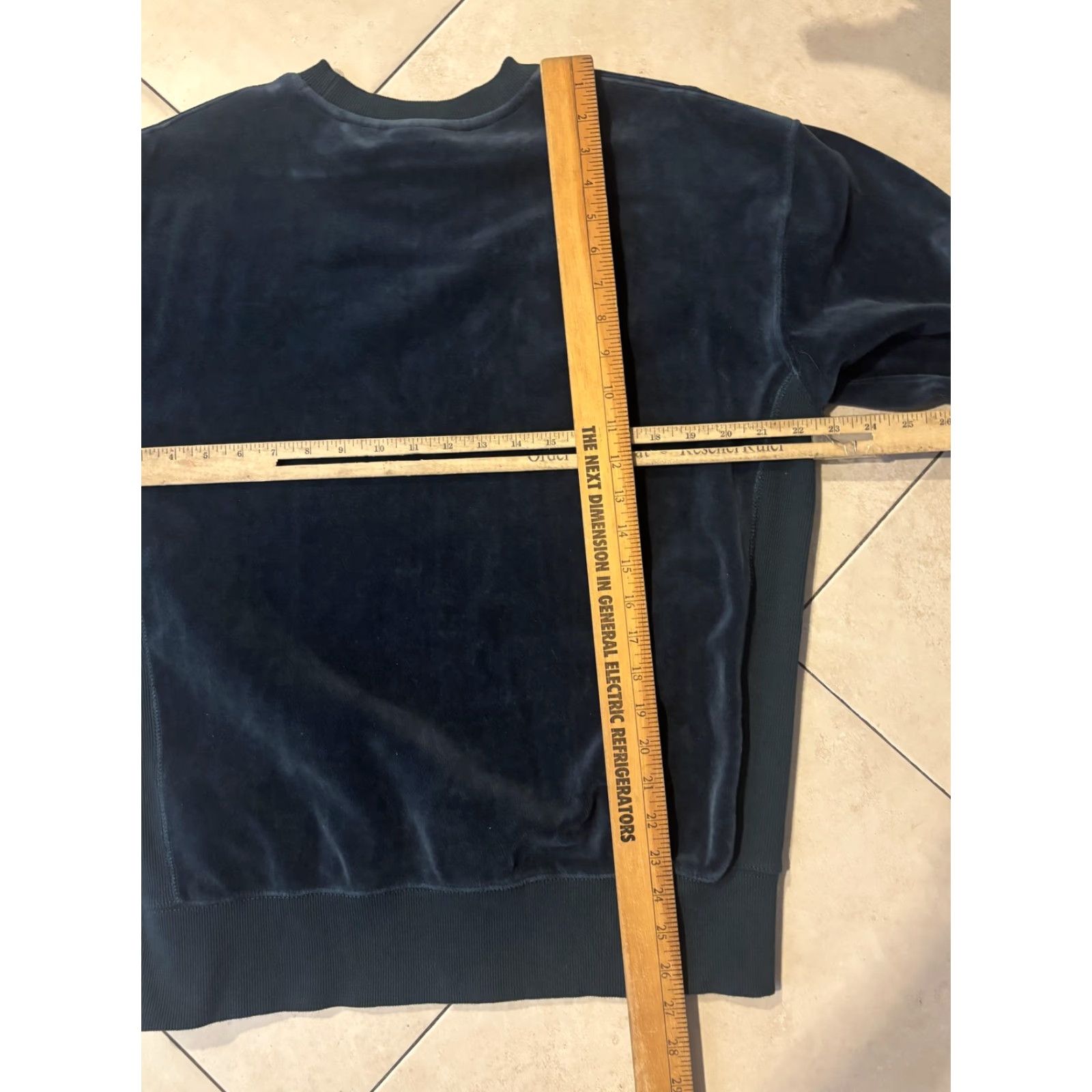 Superdry VINTAGE Superdry Sweatshirt Mens XS Green Velvet Crewneck Pullover Logo Soft Warm Size US XS / EU 42 / 0 - 4 Thumbnail