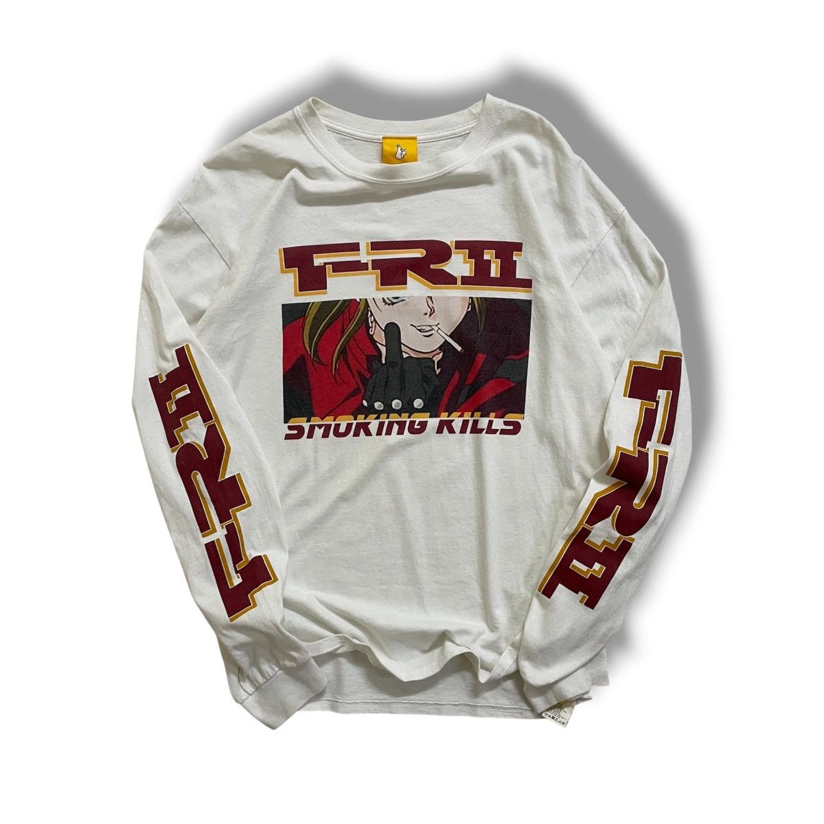 FR2 #FR2 Finger LS Tee White Size US L / EU 52-54 / 3 - 8 Thumbnail