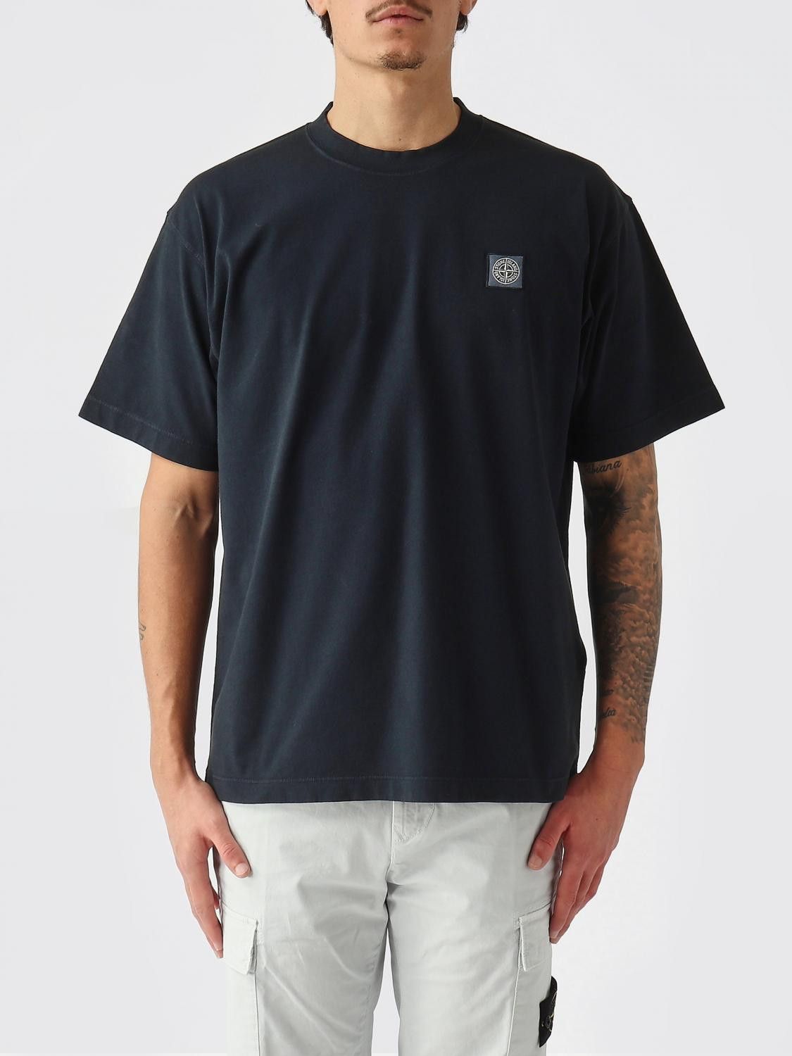 Stone Island Stone Island T-Shirt Men Blue Size US S / EU 44-46 / 1 - 1 Thumbnail
