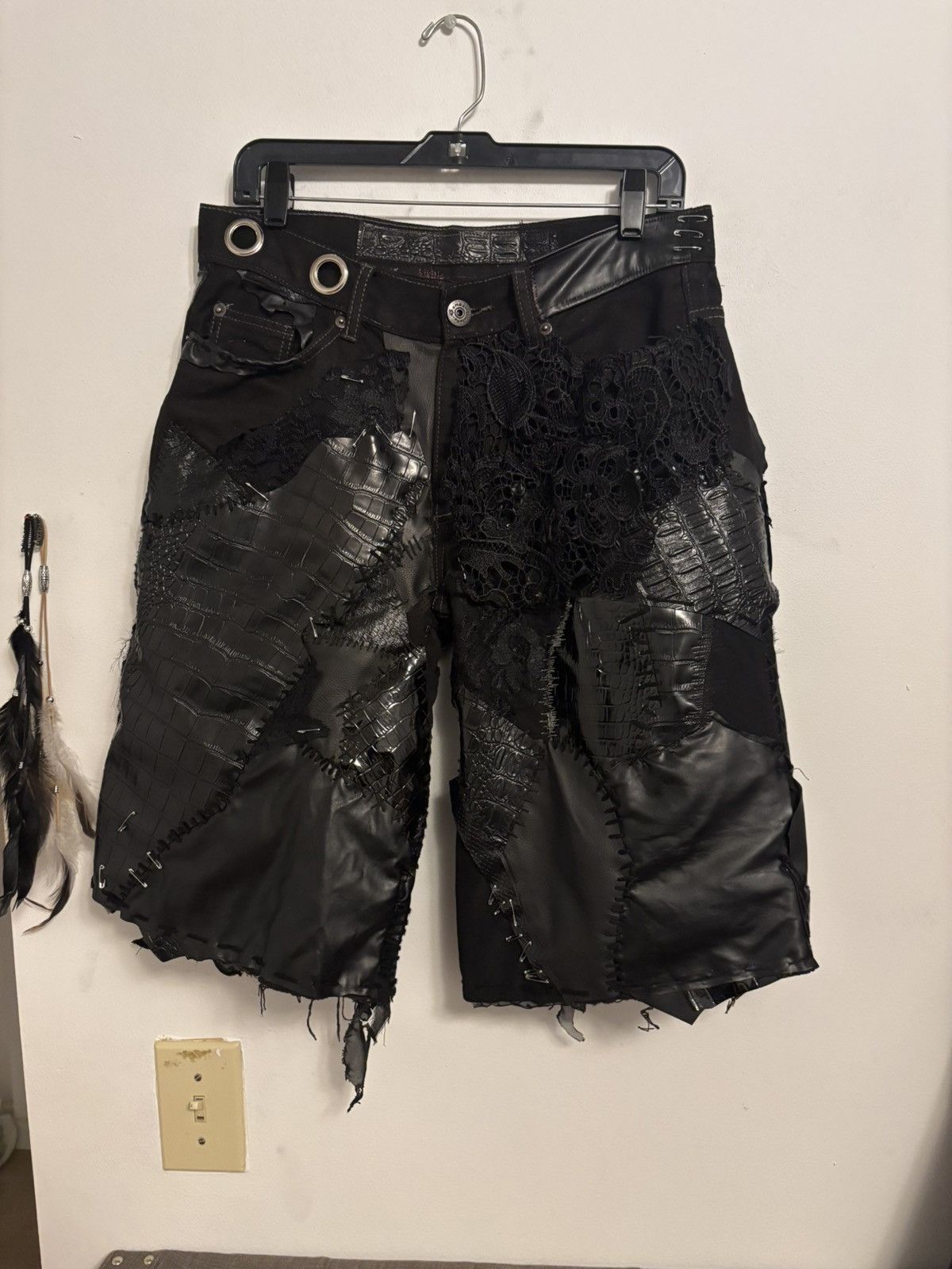 Other lasiouxie “captain” leather shorts Size US 30 / EU 46 - 2 Thumbnail