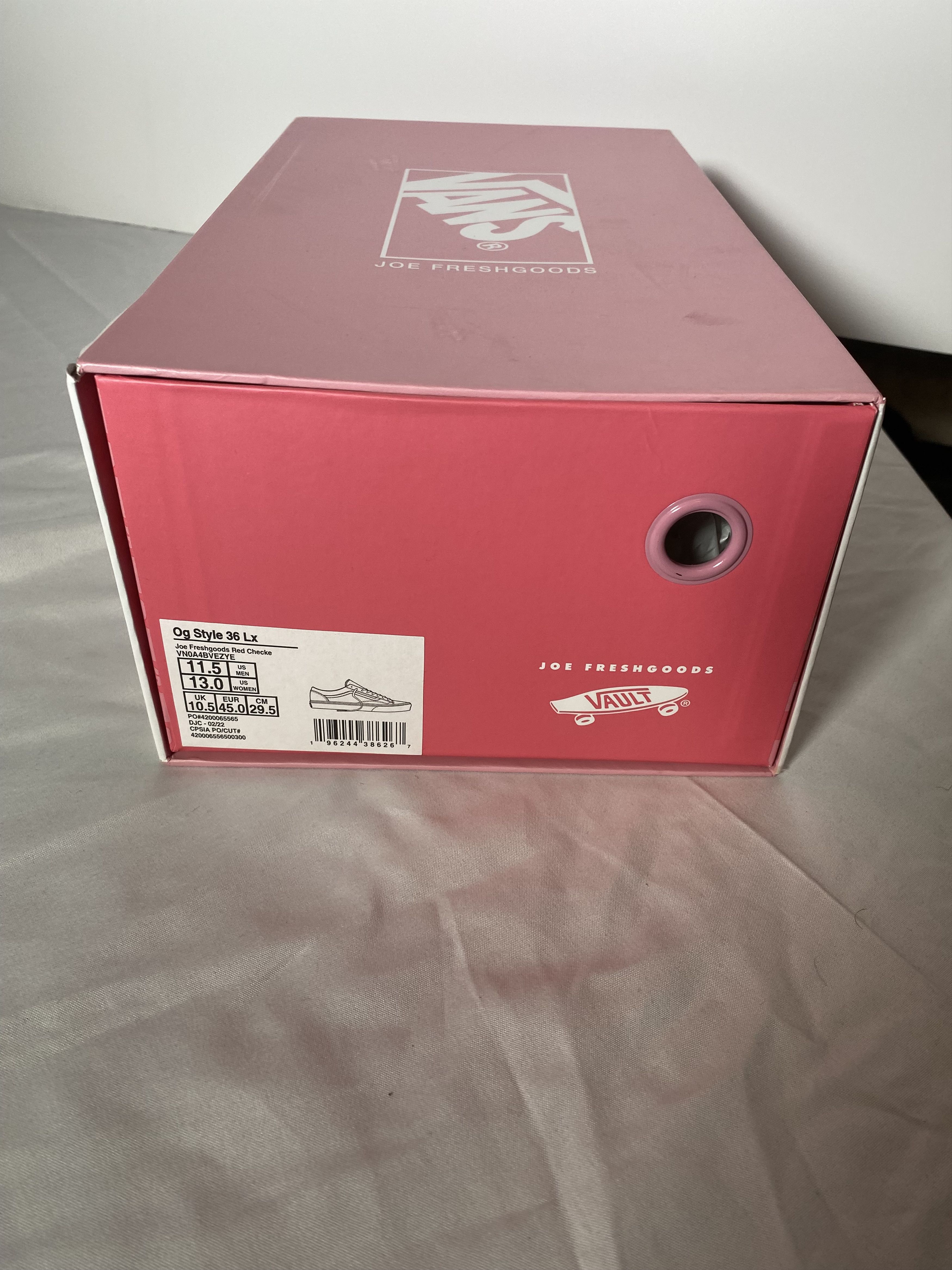 Joe Freshgoods × Vans OG STYLE LX 36 Size US 11.5 / EU 44-45 - 2 Thumbnail