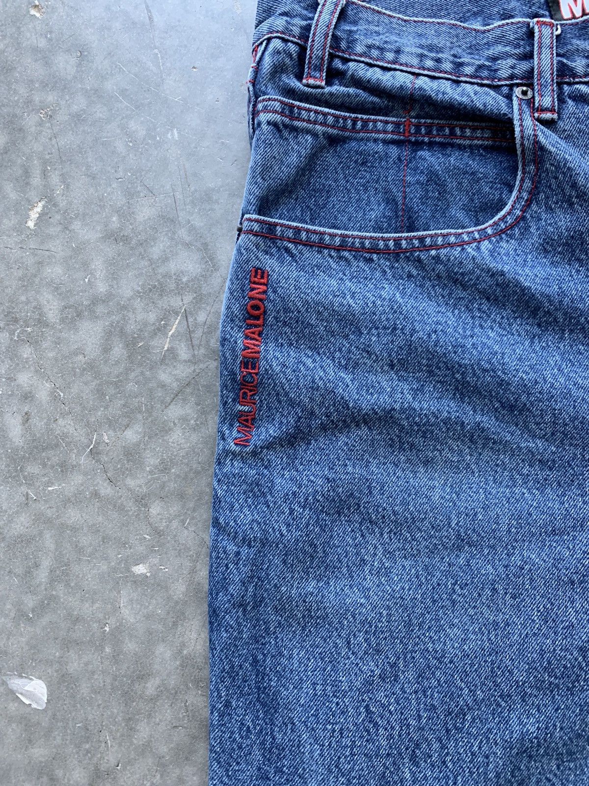 JNCO × Southpole × Vintage Vintage Y2K Maurice Malone MOJEANS Baggy Jeans Size US 38 / EU 54 - 2 Thumbnail