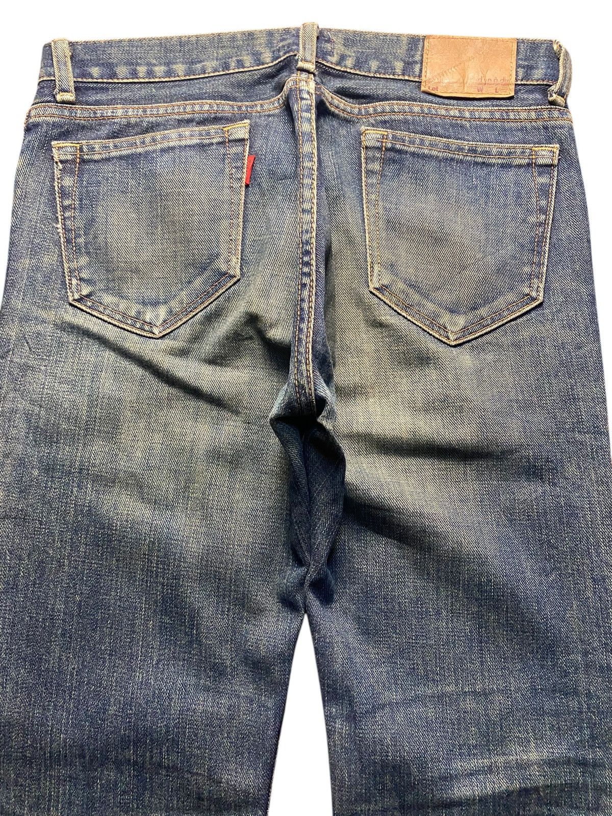 Japanese Brand Japanese Brand D’un Da dix Mud Wash Bootcut Style Jeans Size US 30 / EU 46 - 6 Thumbnail