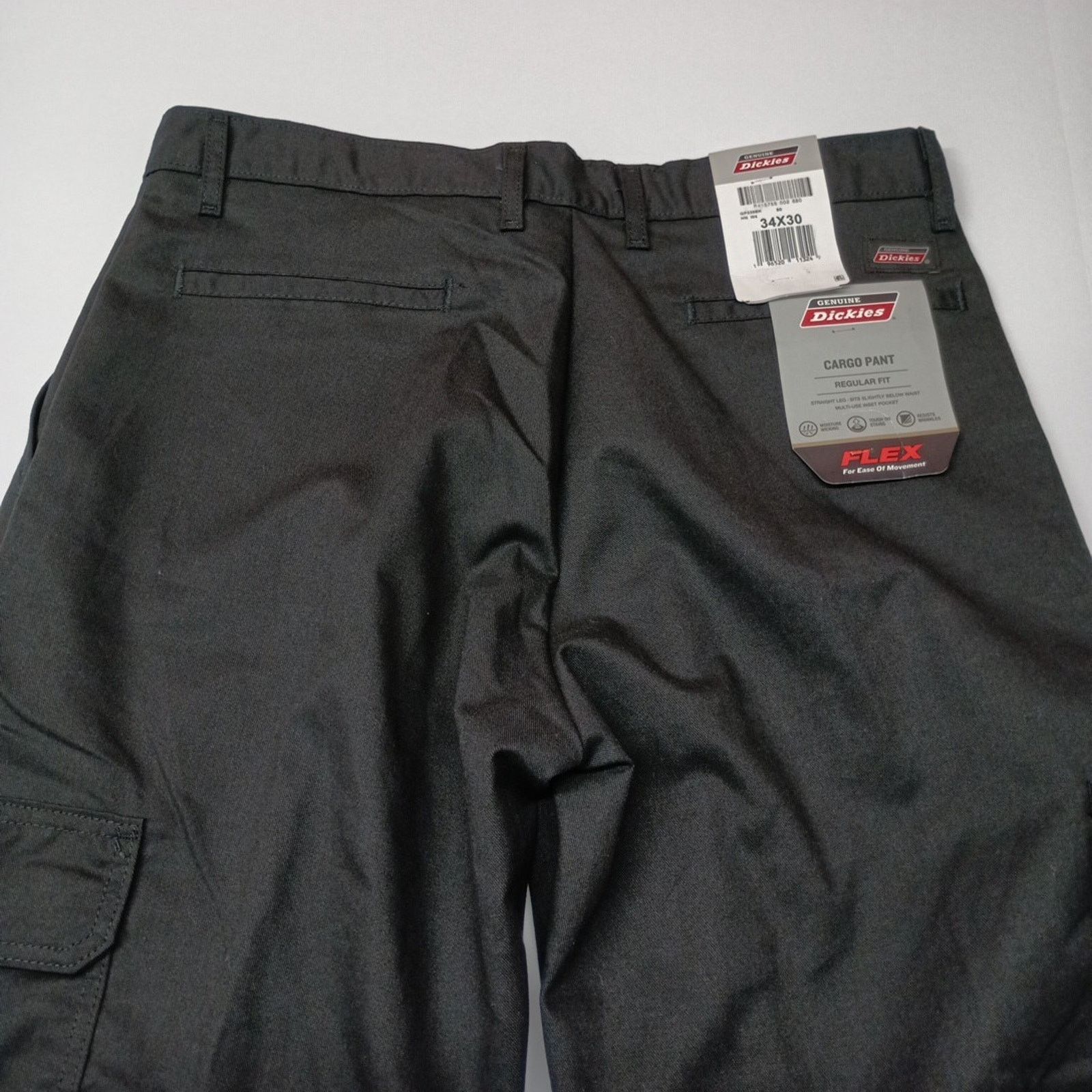 Dickies Dickies Cargo Pants Men's Size 34x30 Black Regular Straight Size US 34 / EU 50 - 7 Thumbnail