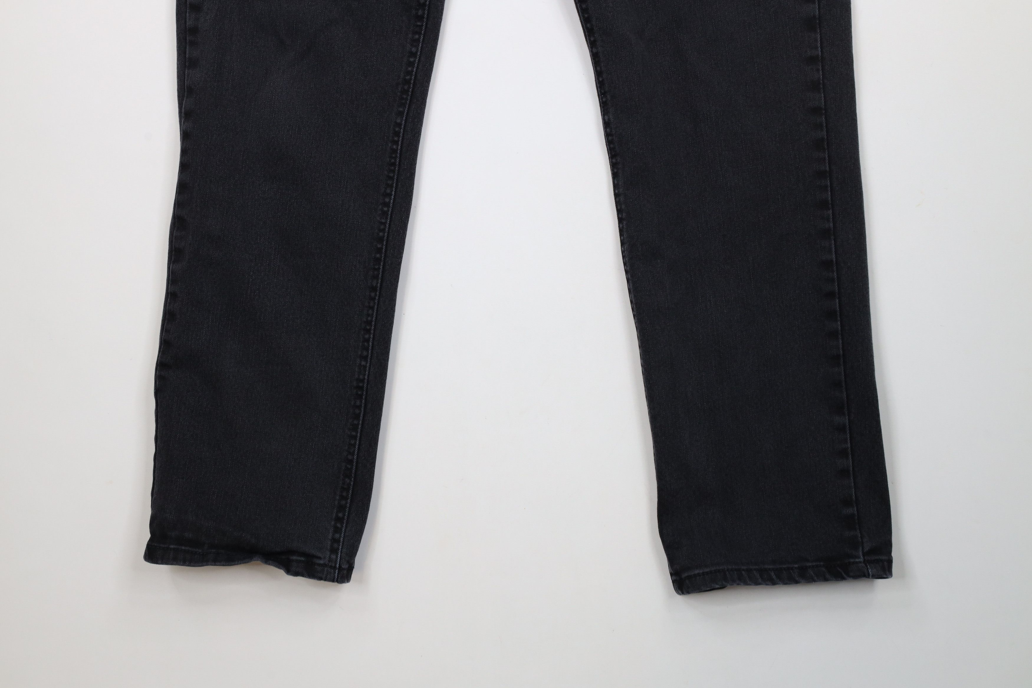 Levi's × Vintage Vintage Y2K Levis 541 Fit Tapered Leg Denim Jeans Black Size US 34 / EU 50 - 4 Thumbnail