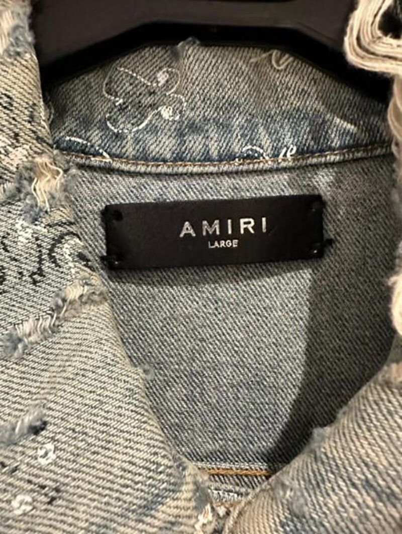 Amiri Amiri denim jacket Size US L / EU 52-54 / 3 - 5 Thumbnail