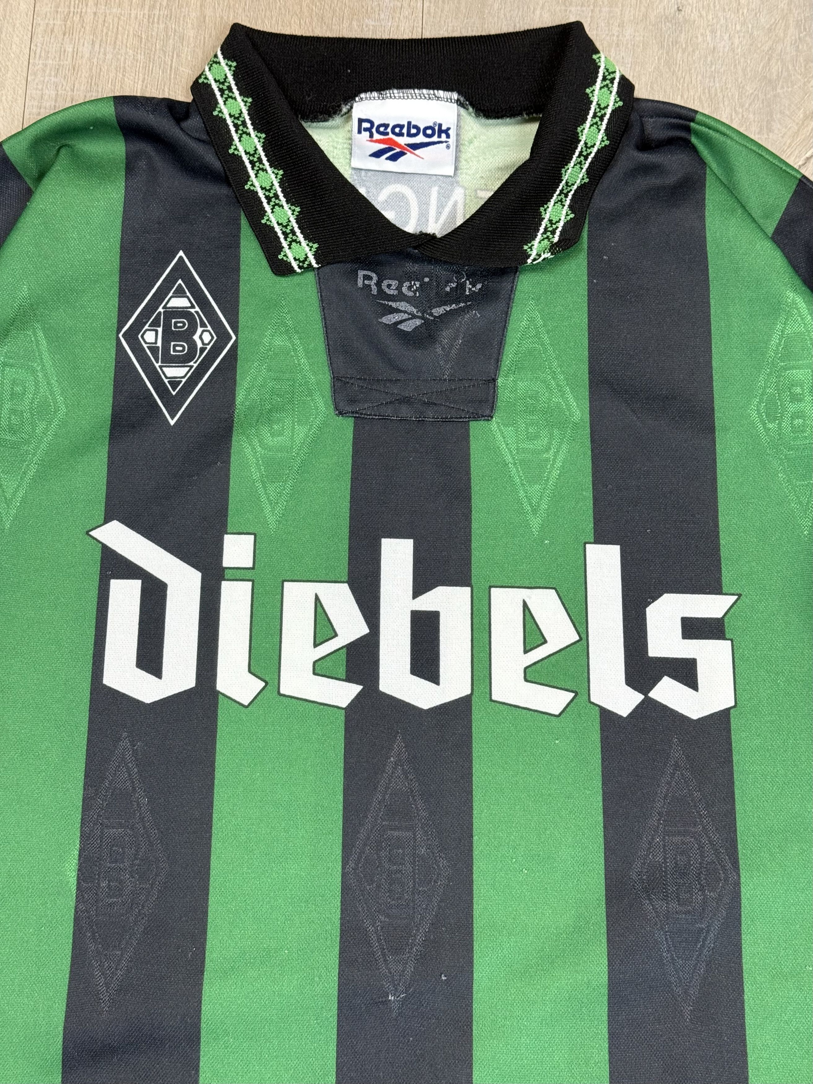 Reebok Reebok Borussia Monchengladbach 95/96 Awa Long Sleeve Soccer Size US XXL / EU 58 / 5 - 4 Thumbnail