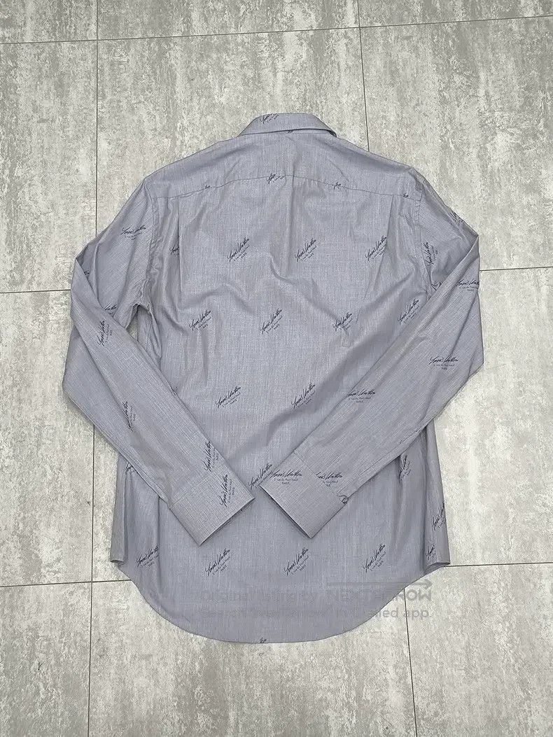 Louis Vuitton Louis Vuitton Bullet Screen Letter Print Long Sleeve Shirt Size US M / EU 48-50 / 2 - 2 Thumbnail