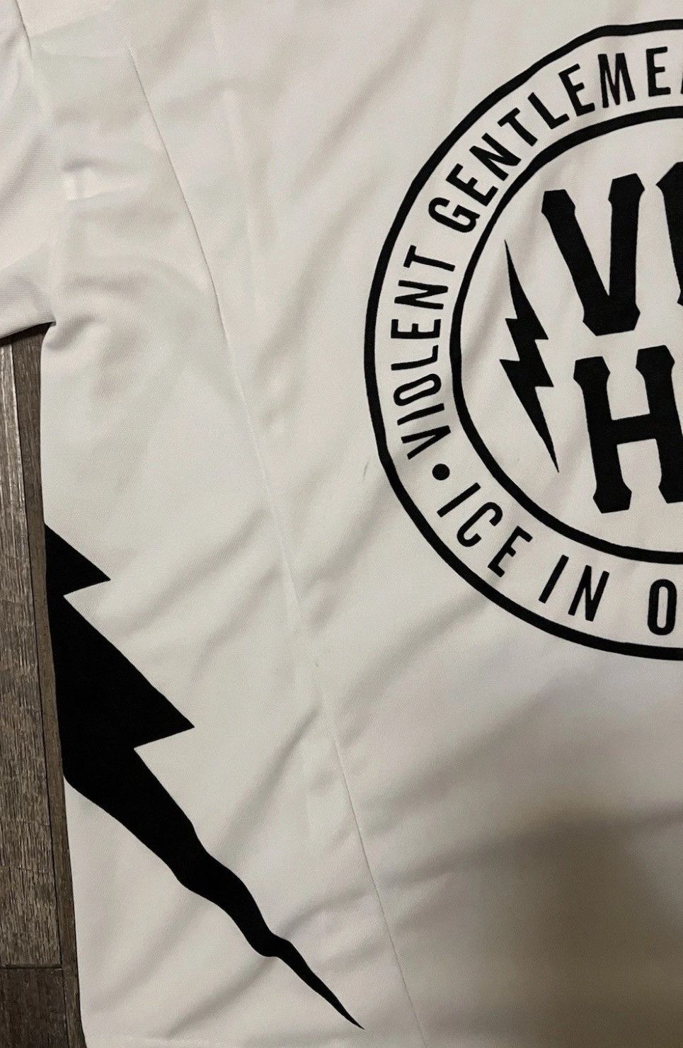 Other Violent Gentlemen Hockey Club White Jersey Size XL 25x29.5 Size US XL / EU 56 / 4 - 3 Thumbnail