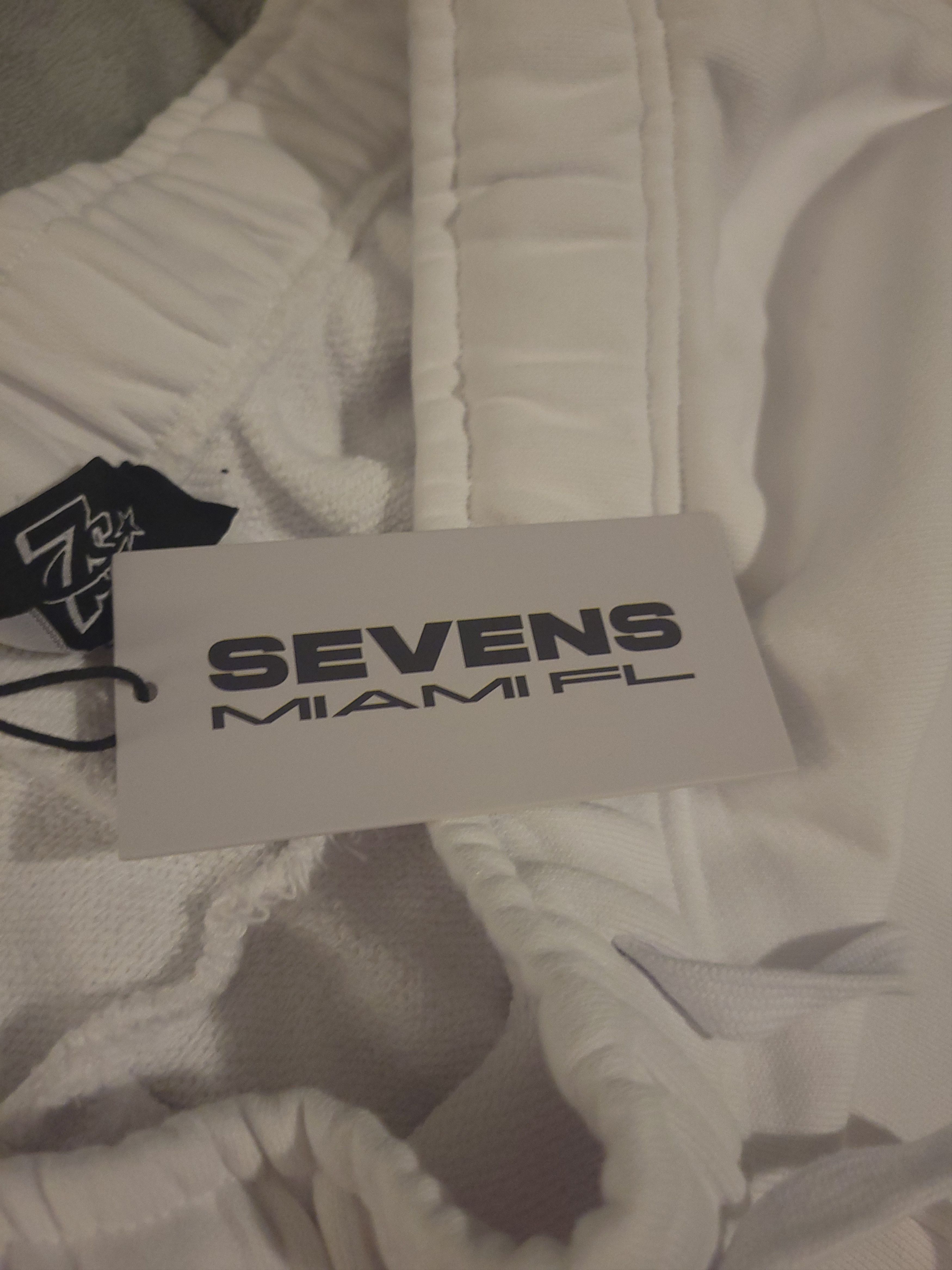 TRIPLE SEVENS Triple Sevens- White Wide Leg Flared Sweatpants-Men XL- BNWT Size US 36 / EU 52 - 13 Thumbnail