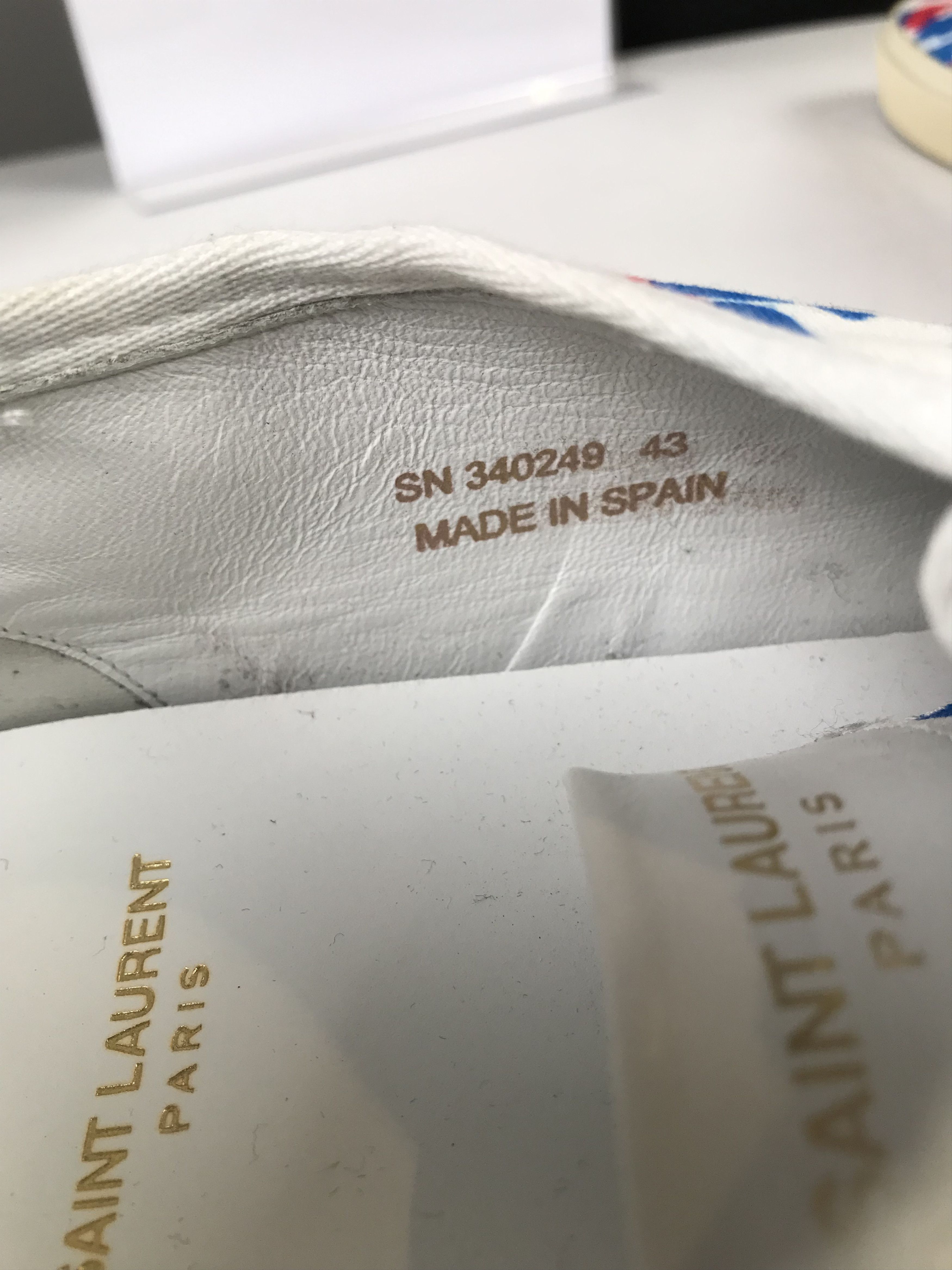 Saint Laurent Paris Saint Laurent Top Sneaker Size US 10 / EU 43 - 9 Thumbnail