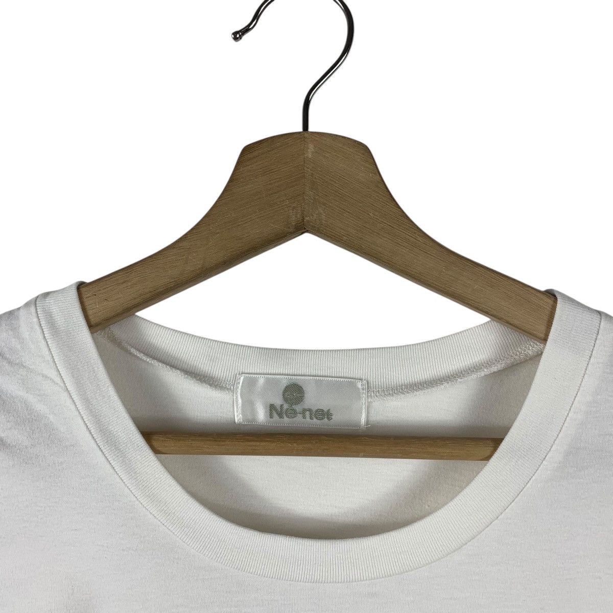 Issey Miyake × Japanese Brand × Ne-Net NE-NET By ISSEY MIYAKE ne net logo japanesebrand tee Size US XS / EU 42 / 0 - 5 Thumbnail