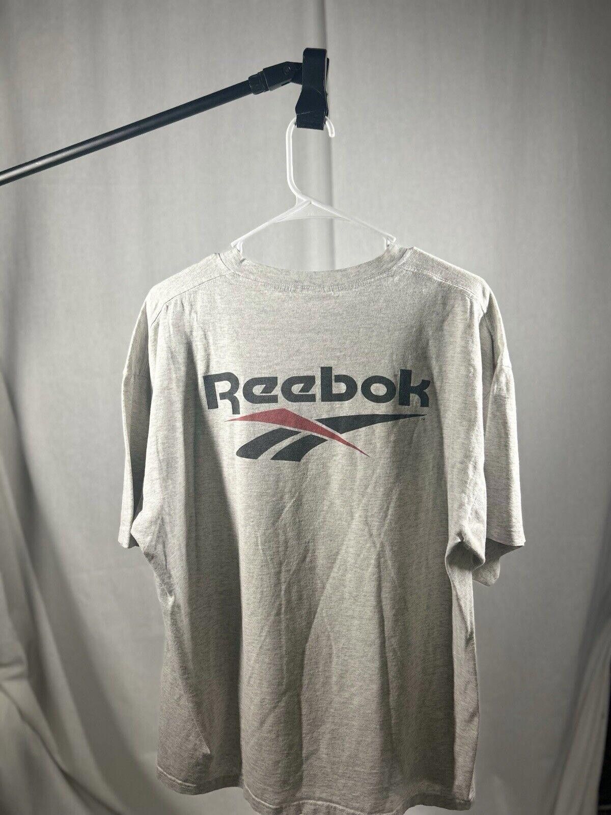 Reebok VTG 1990s Reebok Post To Post T-Shirt Size US XL / EU 56 / 4 - 2 Thumbnail