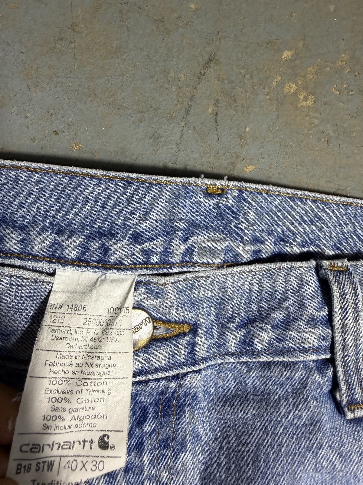 Carhartt Vintage Carhartt Jeans Size US 40 / EU 56 - 7 Thumbnail