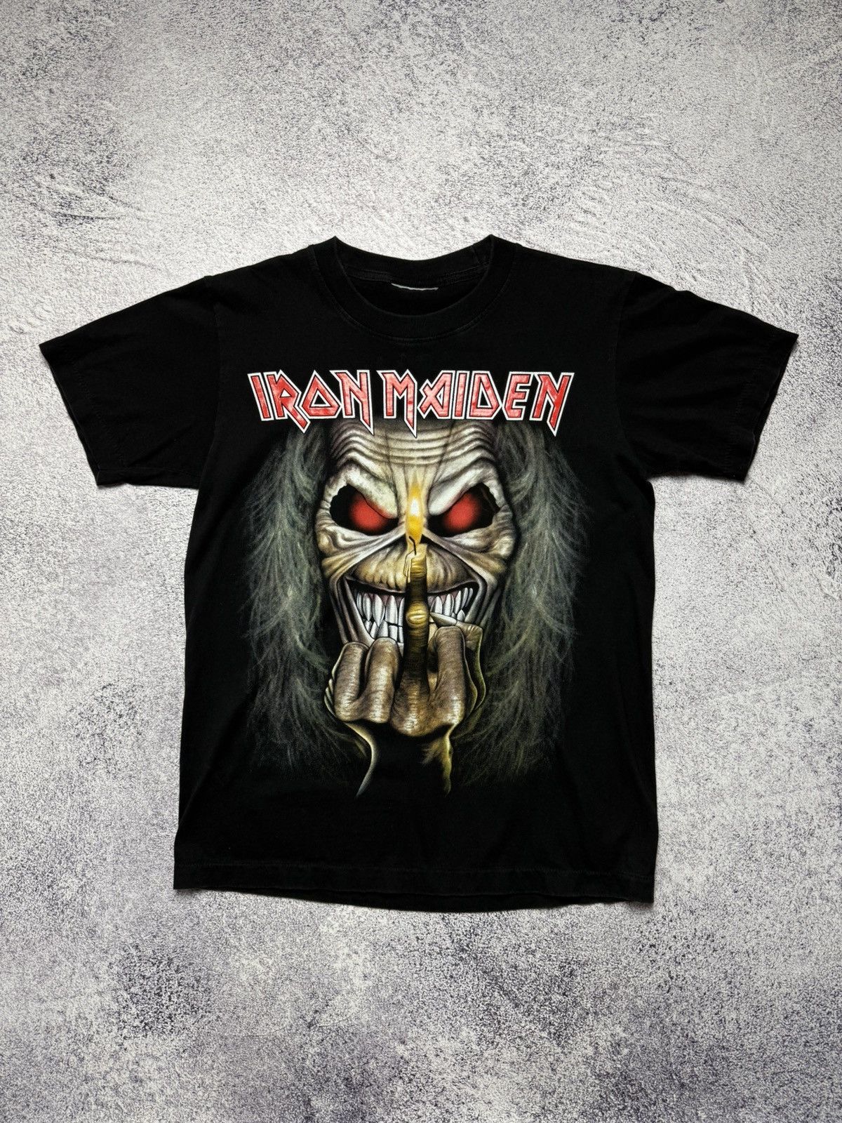 Band Tees Vintage 90s Iron Maiden T-shirt Best Of The Beast Heavy Rock Size US M / EU 48-50 / 2 - 1 Thumbnail