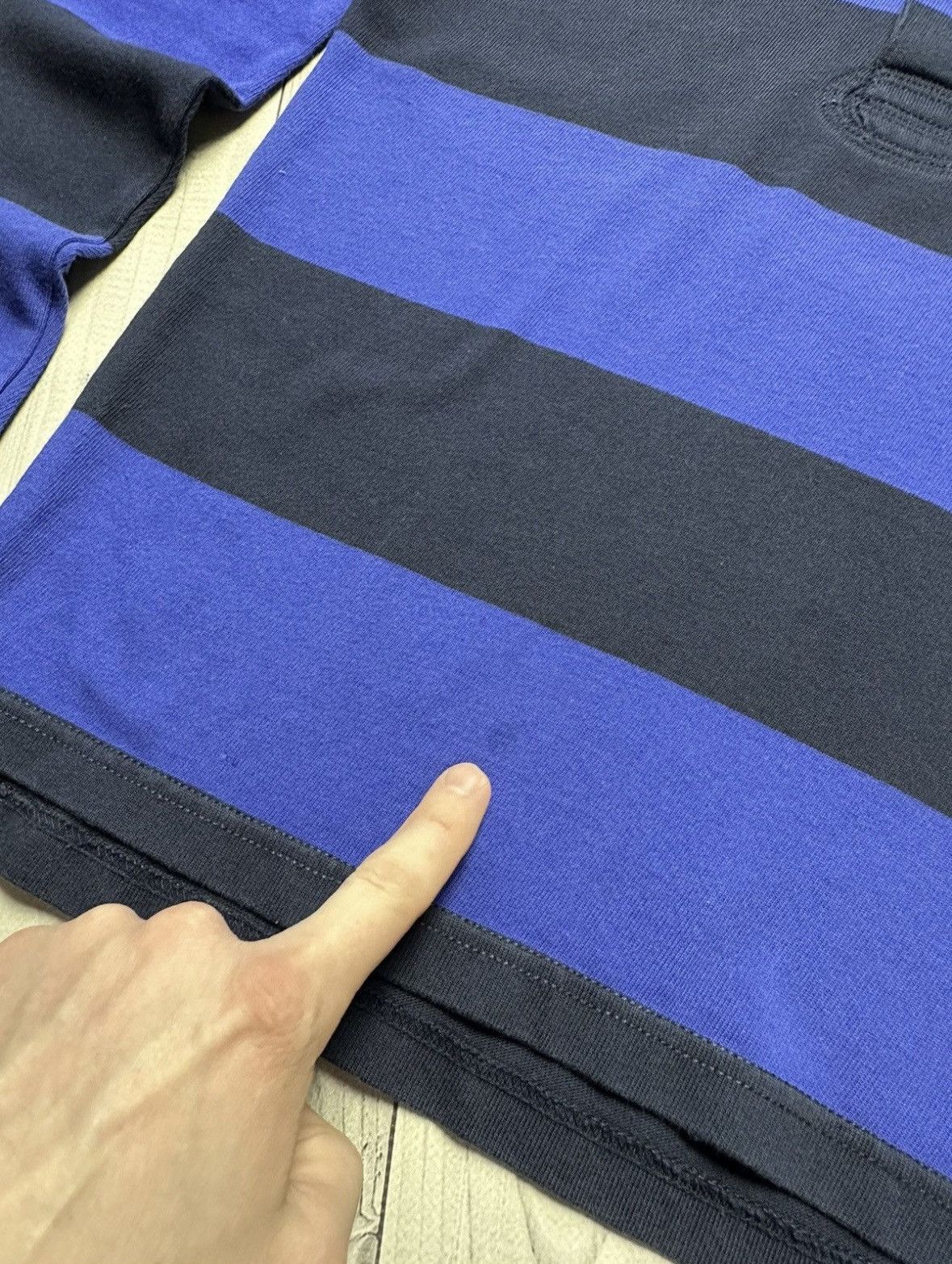 Polo Ralph Lauren Vintage polo Ralph Lauren rugby striped long sleeve size S Size S / US 4 / IT 40 - 4 Thumbnail