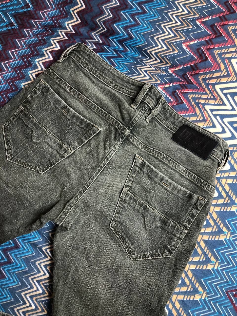 Diesel × Vintage Vintage Y2K Diesel THOMMRE-SP denim faded stretwear style Size US 32 / EU 48 - 16 Thumbnail