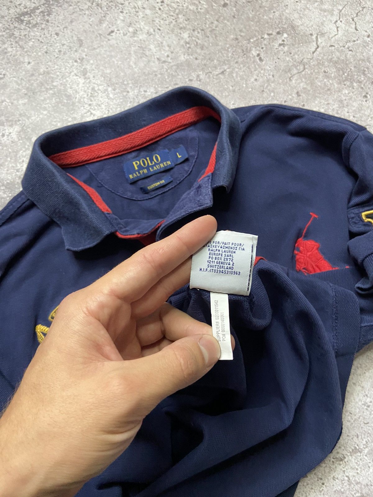 Polo Ralph Lauren × Vintage Polo Ralph Lauren Snow Polo Challenge Cup Jersey Big Pony Size US L / EU 52-54 / 3 - 3 Thumbnail