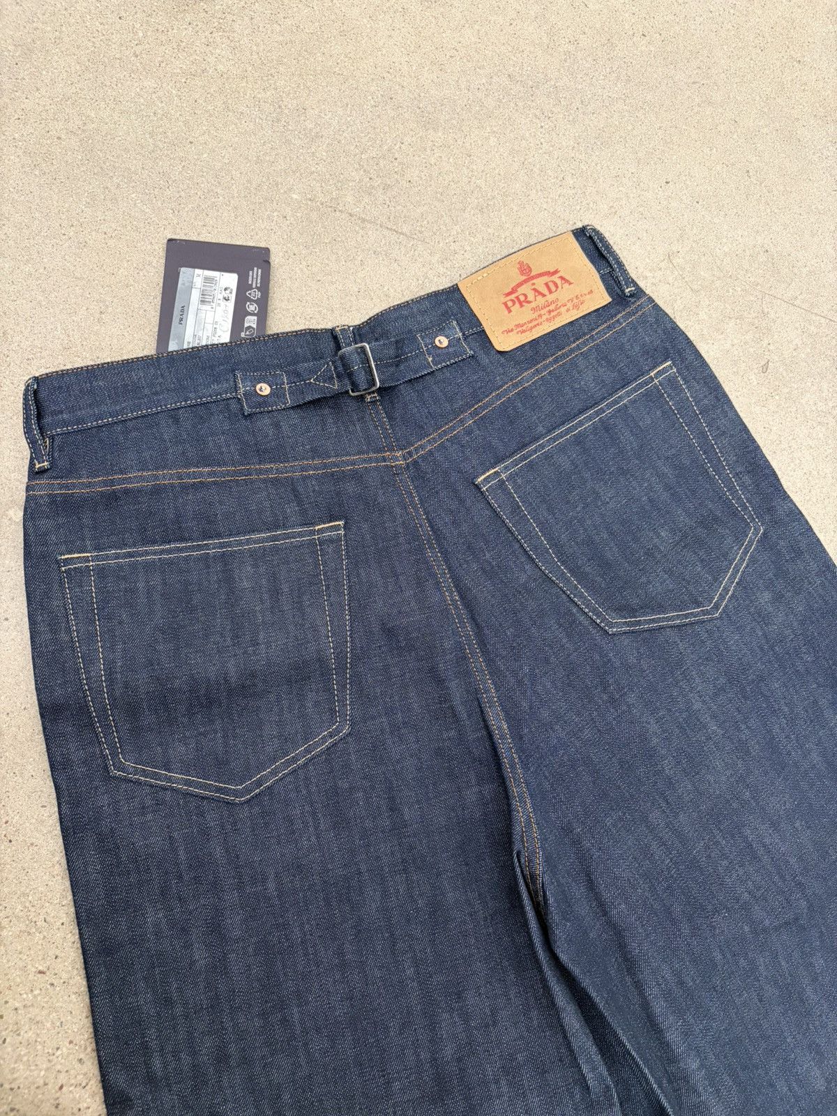 Prada wide leg selvage denim Size US 32 / EU 48 - 13 Thumbnail