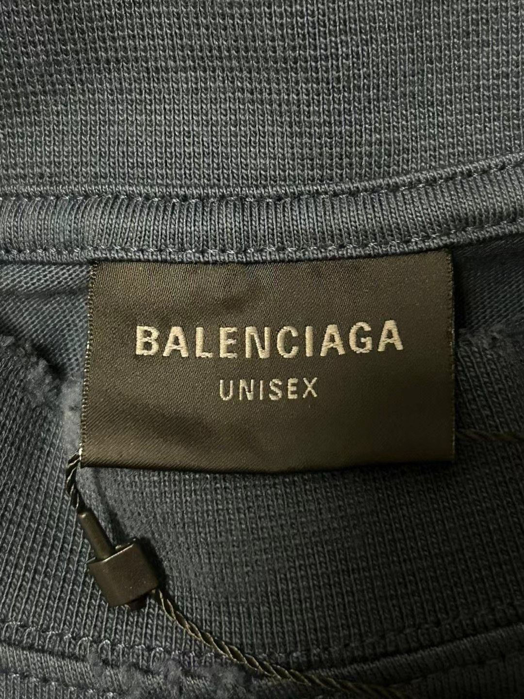Balenciaga Balenciaga blue 3 B mud dyed short sleeves 2501-Nextarrow Size US S / EU 44-46 / 1 - 3 Thumbnail