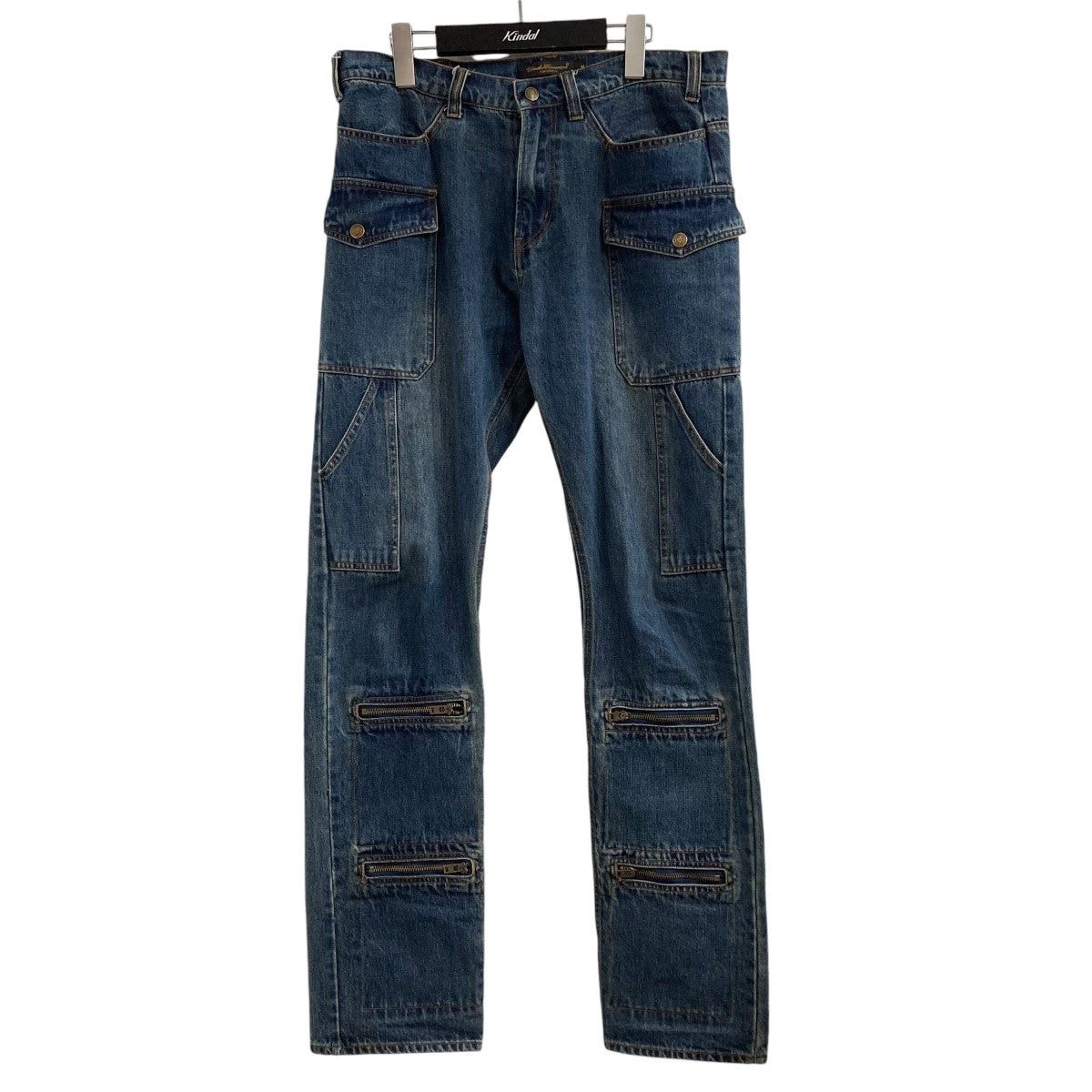 07SS UNDERCOVER purple期 zip denim pants Undercover Undercover SS07 Purple Faded „ Chaos “ Zip Denim