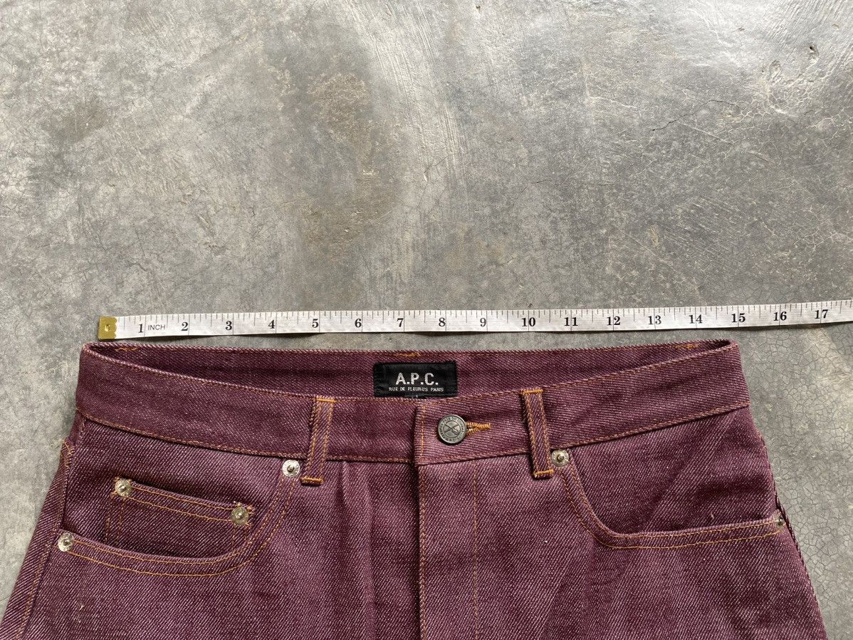 A.P.C. AW2001 APC raw denim skirt Size 29" - 12 Thumbnail