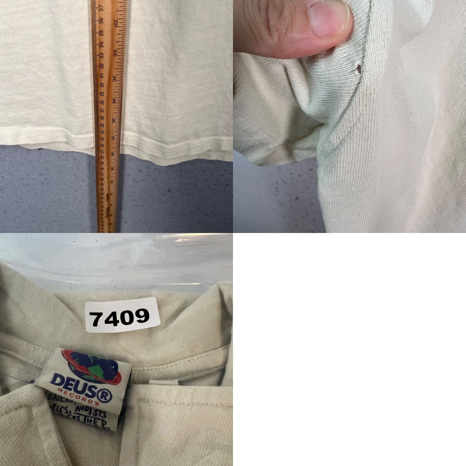 Deus Ex Machina Deus Mens Size Large Stokes Embroidered Beige Polo Shirt Shirt Adult Mens Large Beige Embroidered Polo - Size US L / EU 52-54 / 3 - 8 Thumbnail