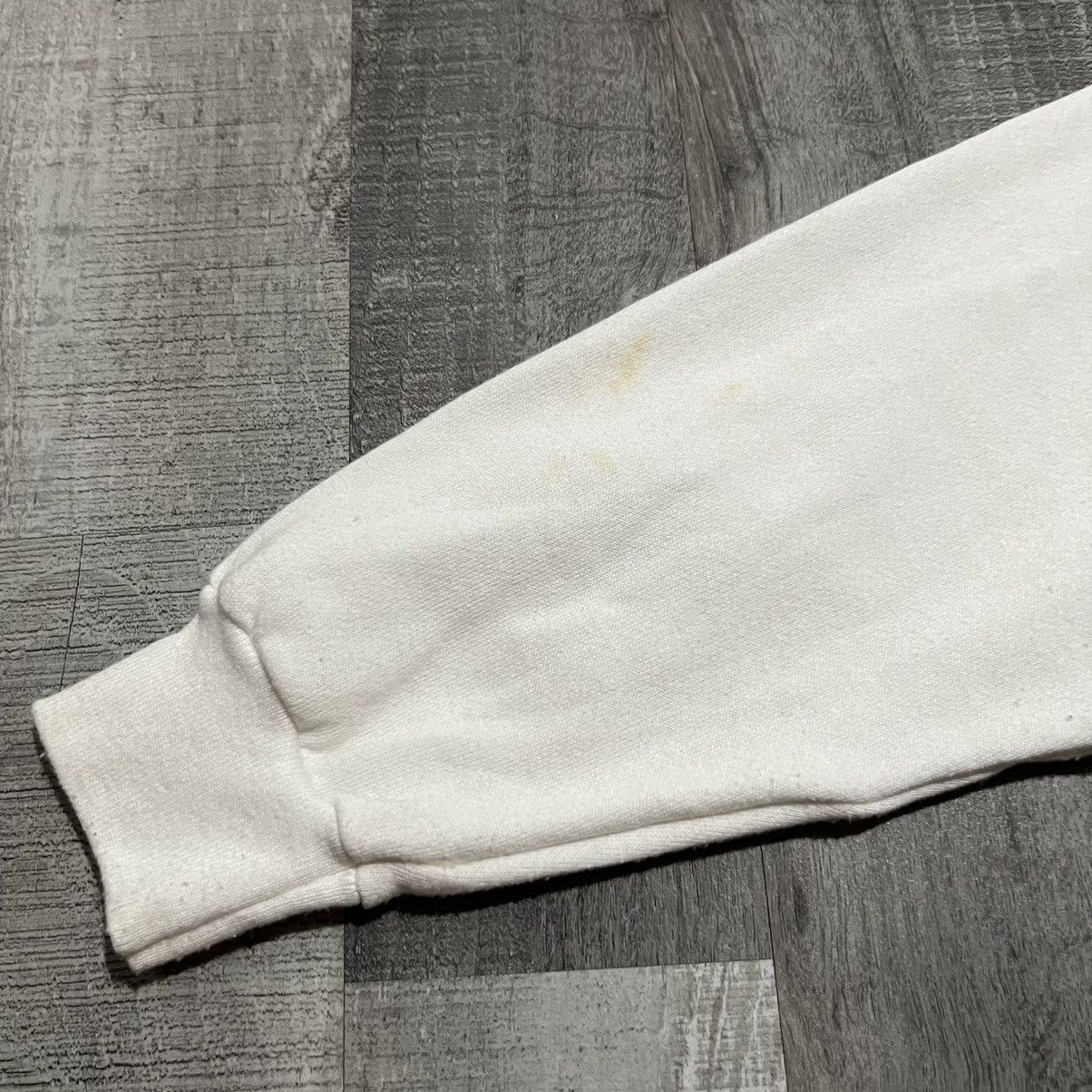 Hanes × Vintage VTG 1980s Teachers Are Never Appreciated White Sweatshirt Size XL / US 12-14 / IT 48-50 - 4 Thumbnail